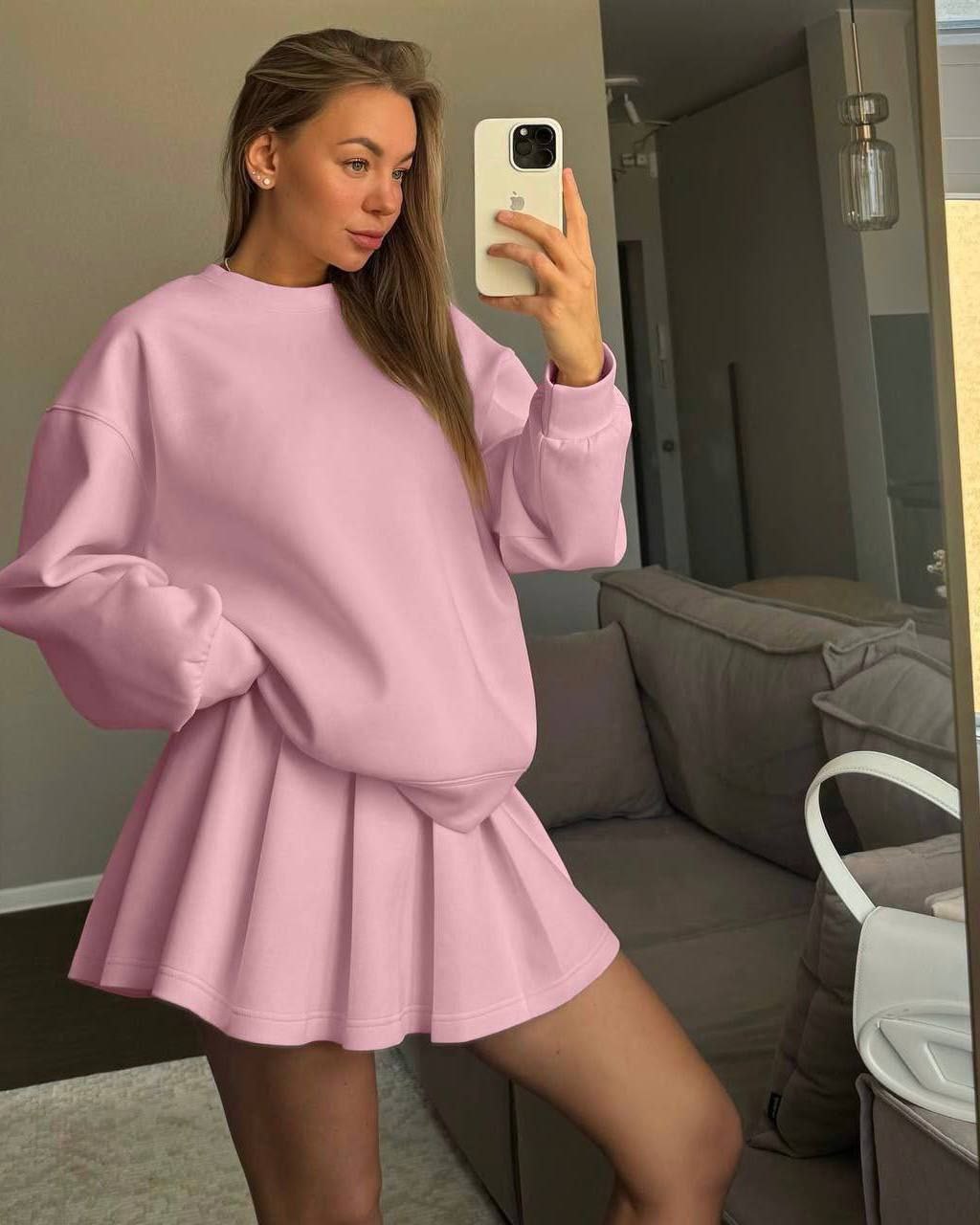 Rožinis komplektukas “Pamela”