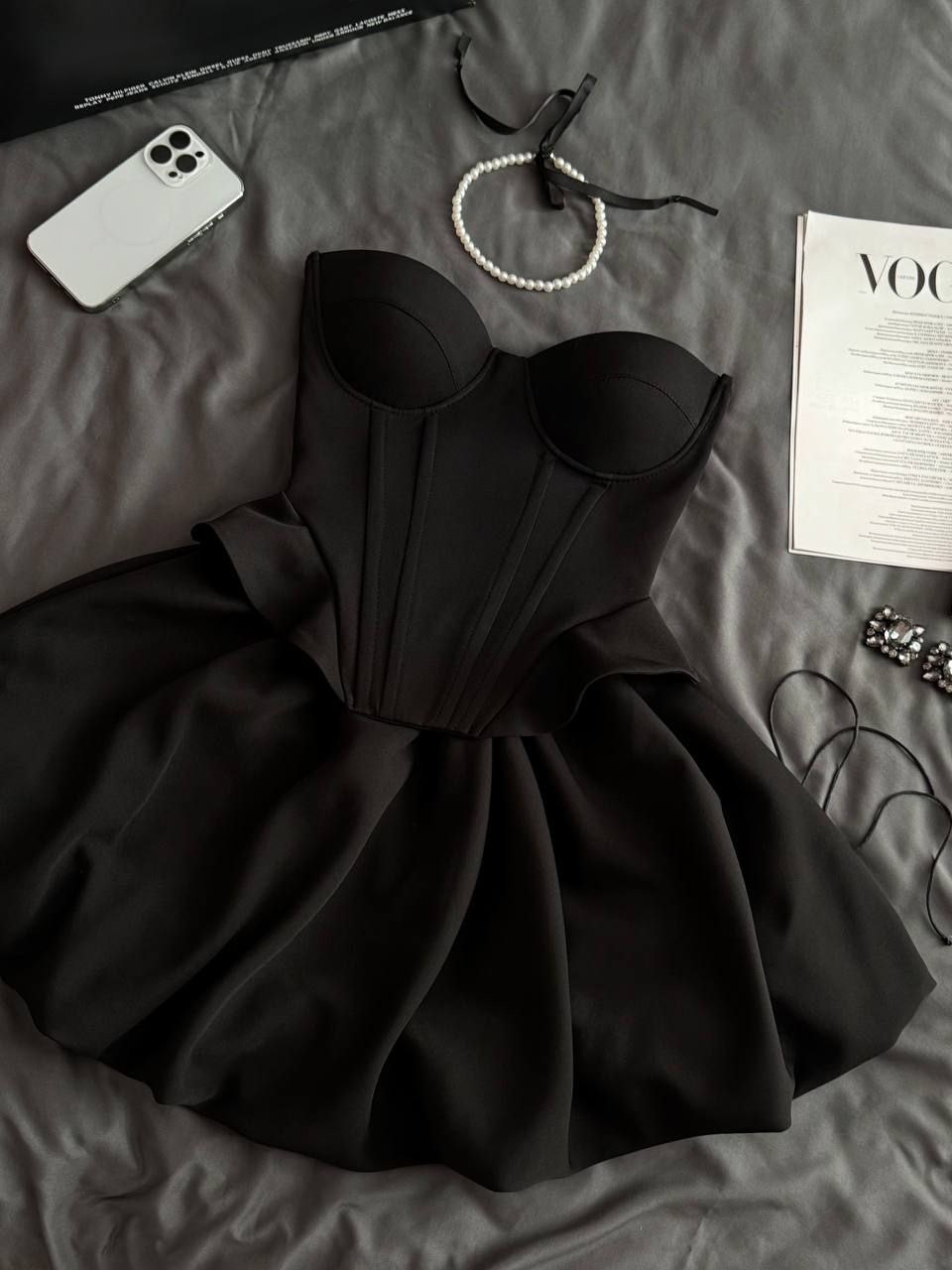 Dviejų dalių komplektukas “Dark magic”