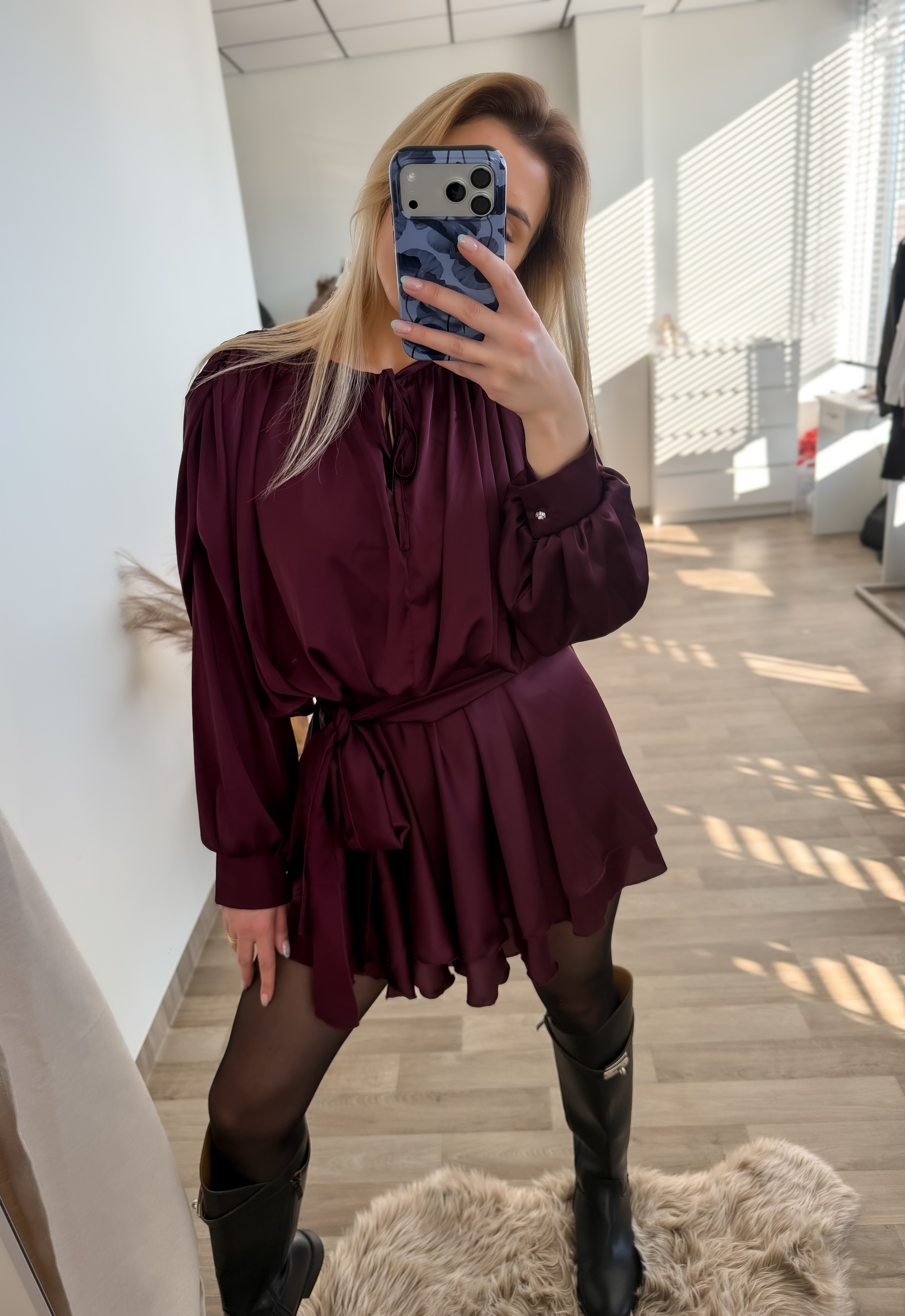 Armani šilko suknelė su šortukais