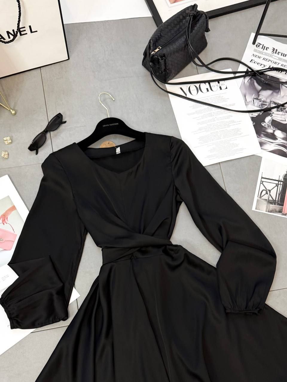 Juodos spalvos suknelė “Lili”