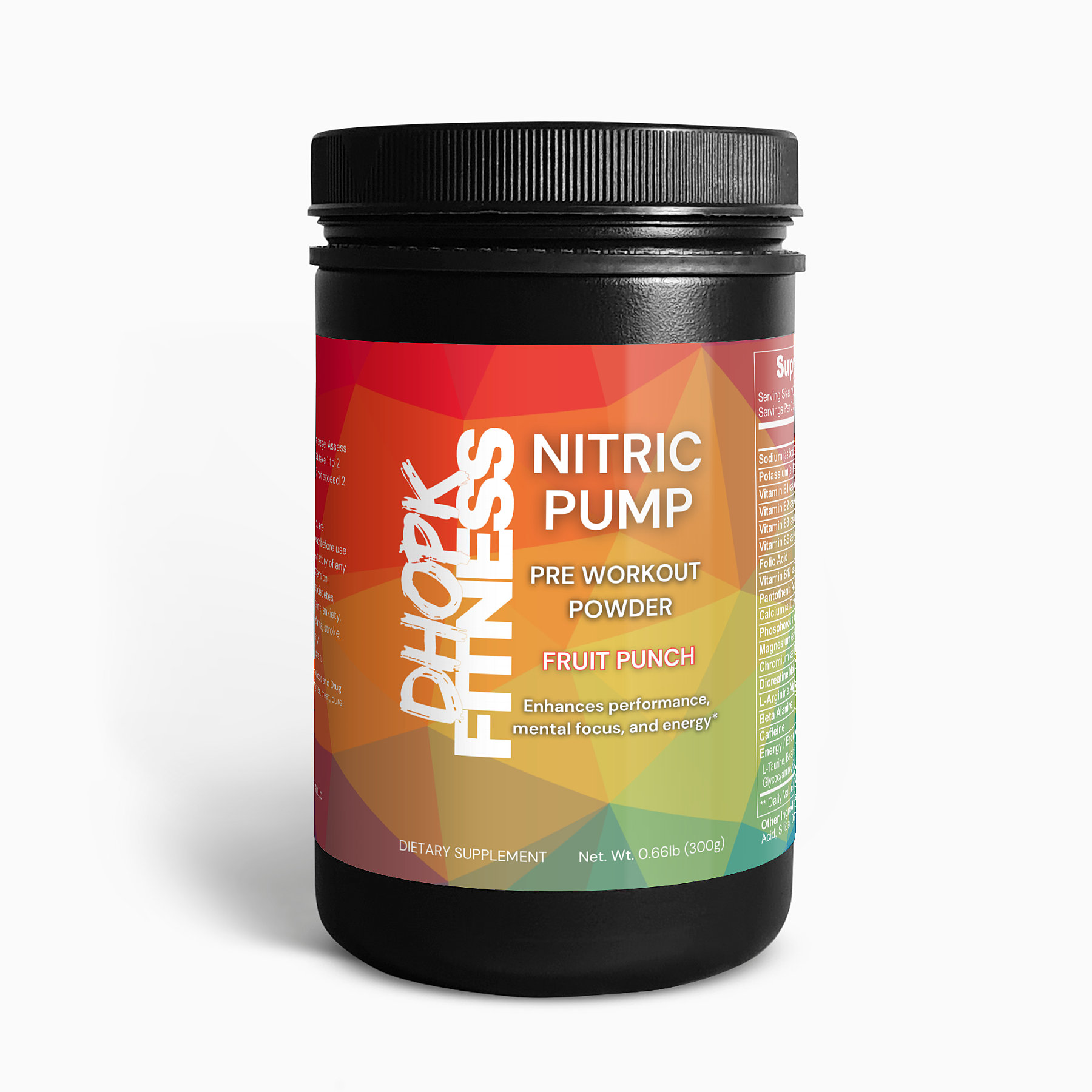 Nitric Pump Pre Workout