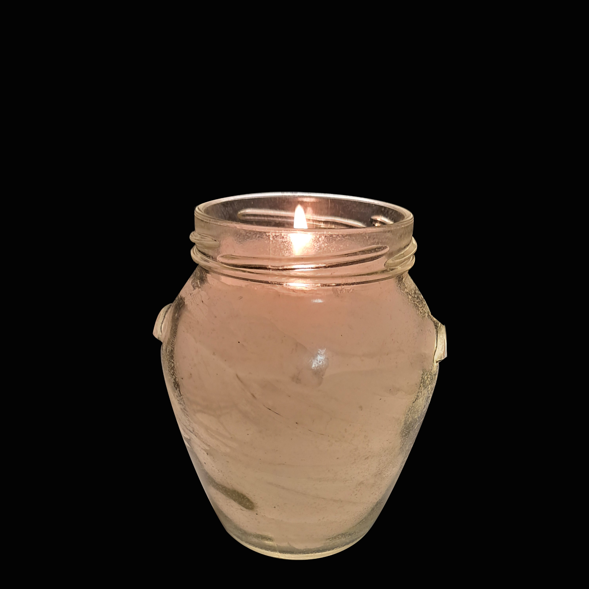 Light Candle 60 hour/ 8 cm diameter x 12 cm high