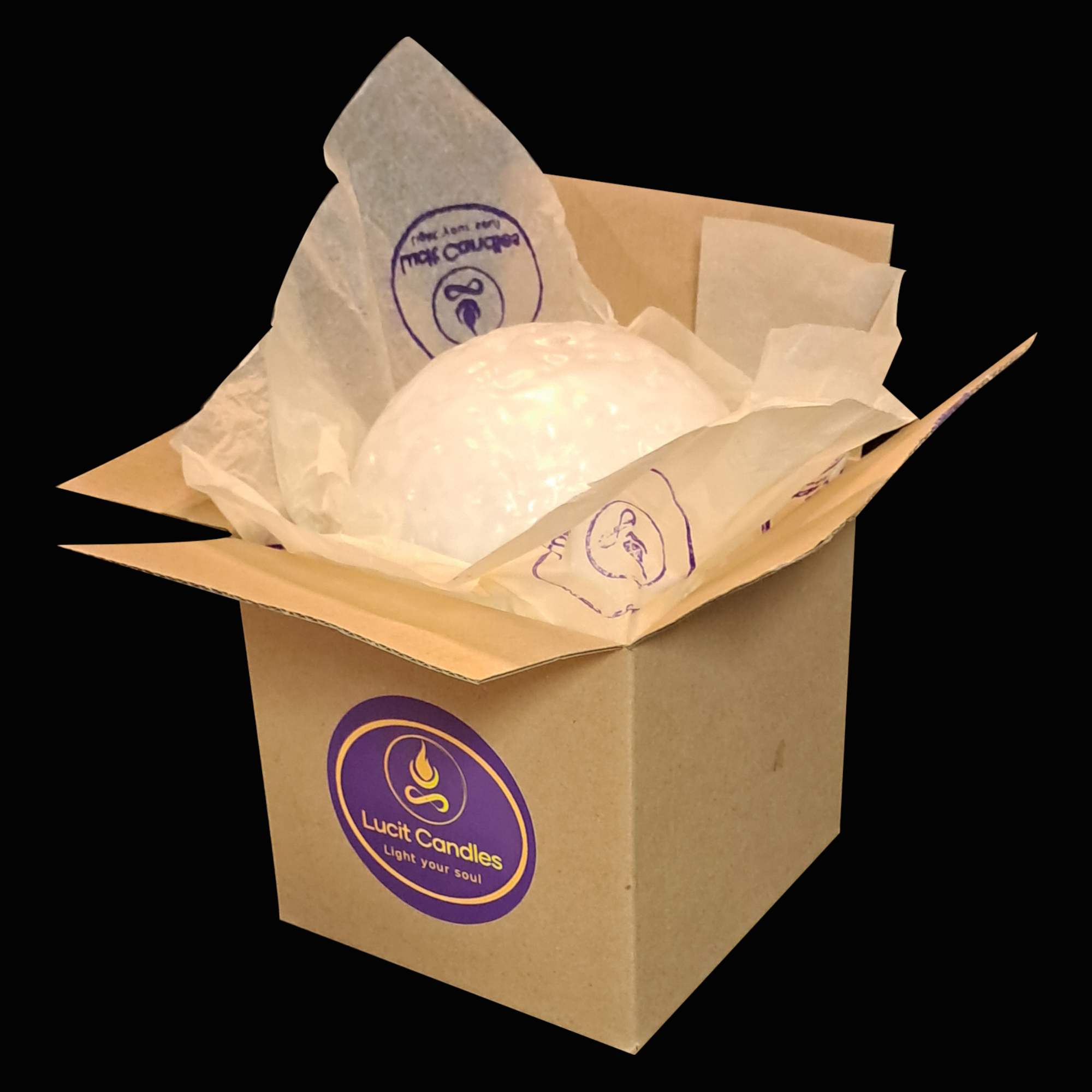 Gift box for A and B size candles