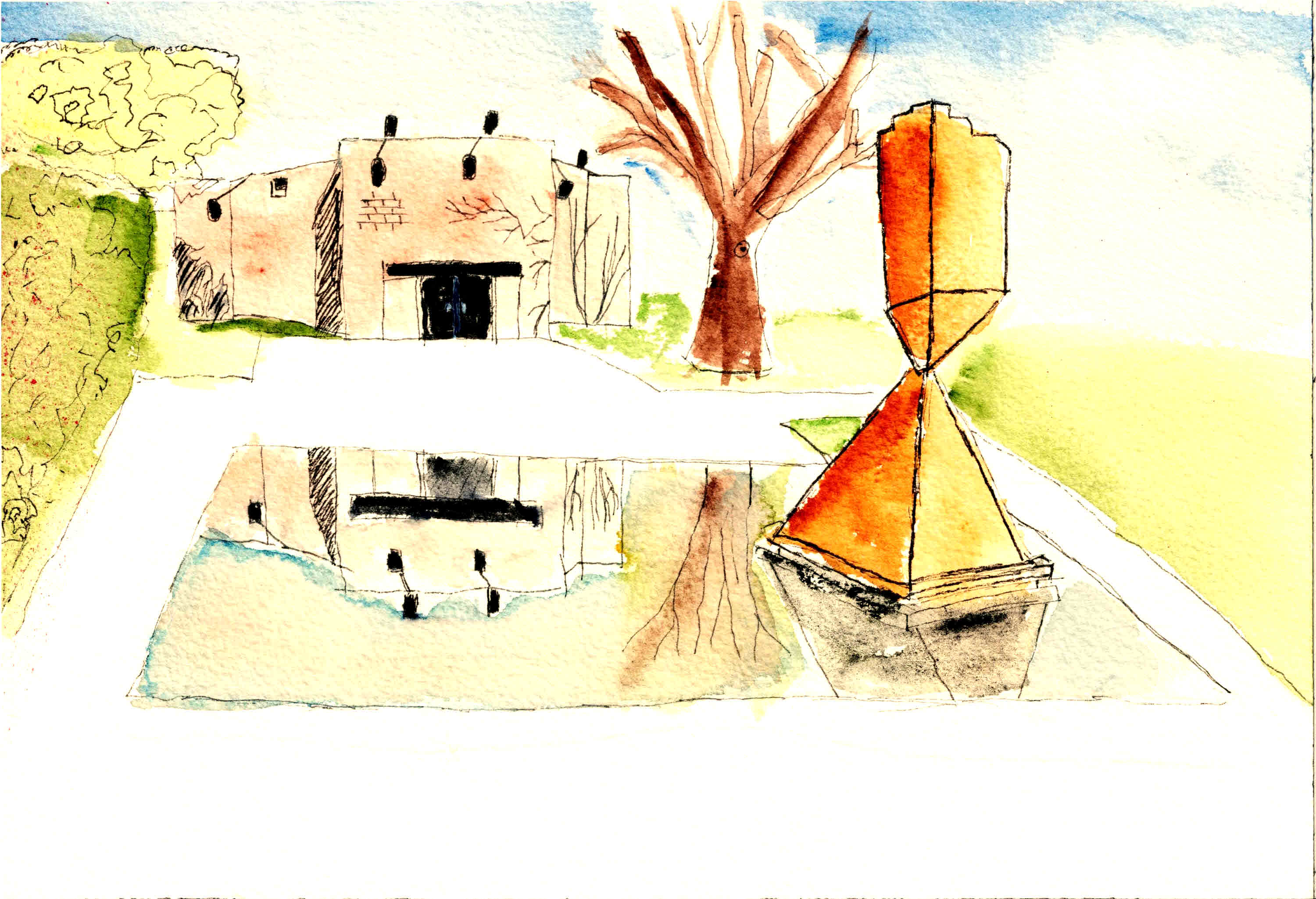 Rothko Chapel note card