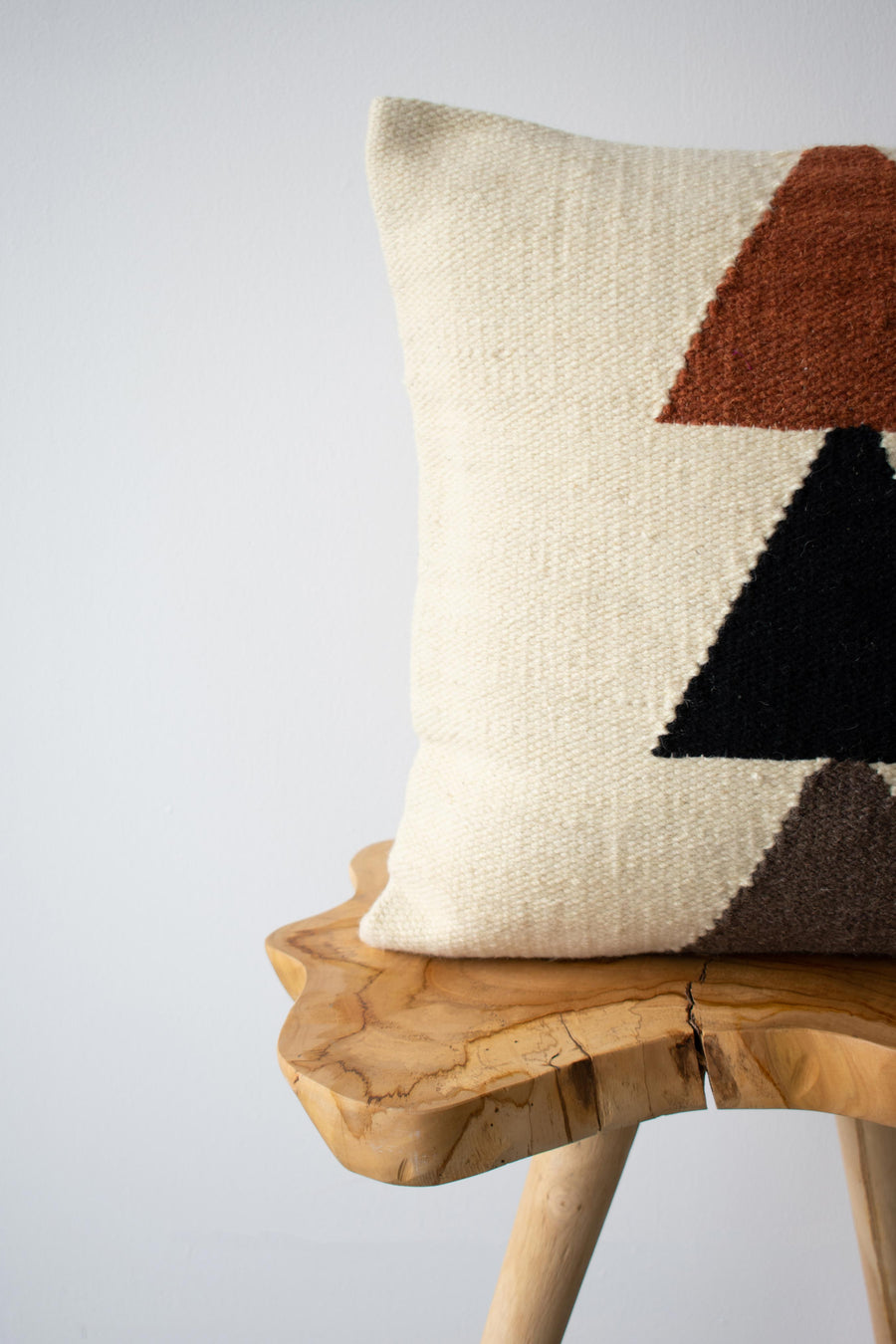 Nomad Essence Wool Cushion – A Cozy Touch of Tradition