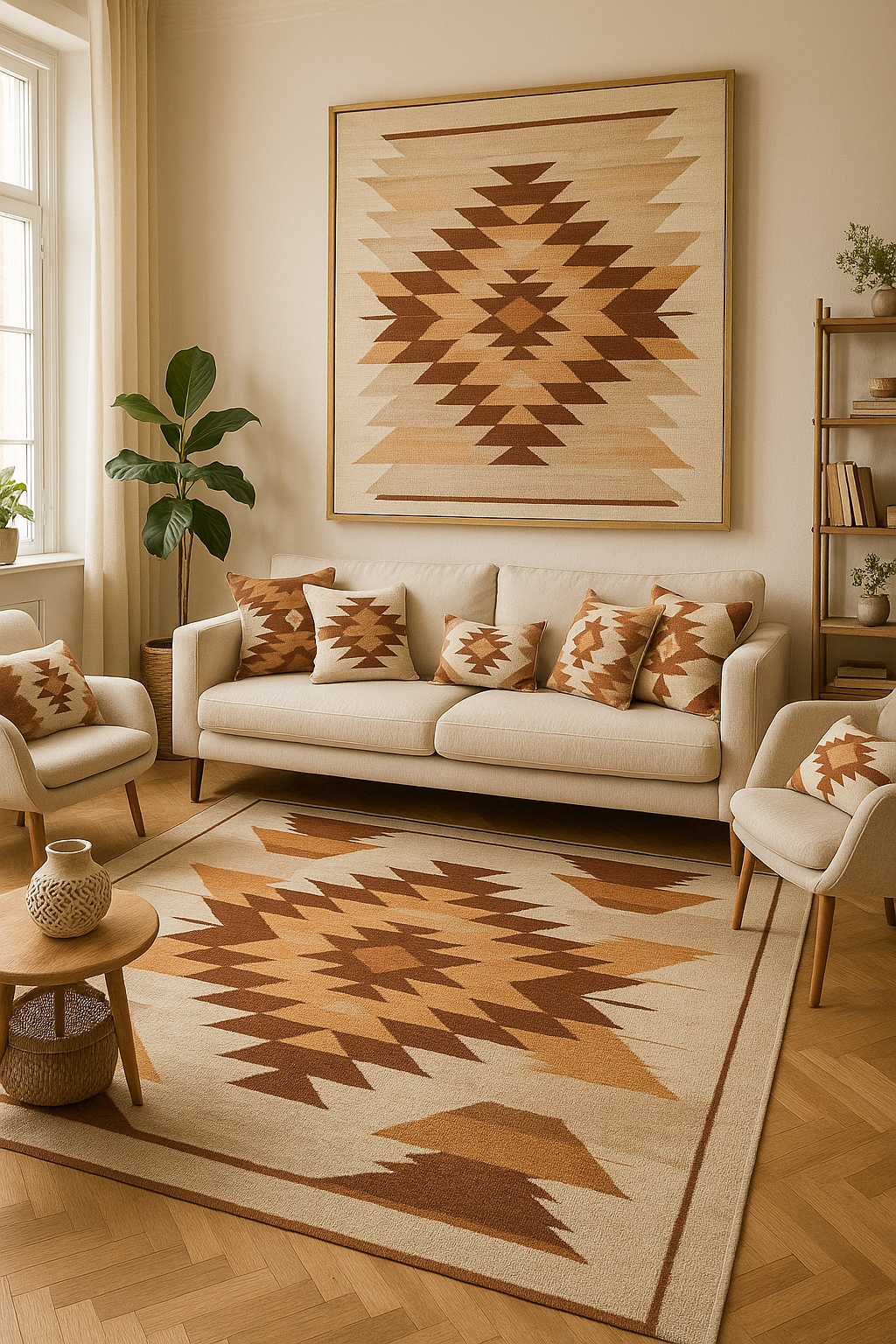 BUNDUQ Kilim: Where Egyptian Heritage Meets Mexican Art