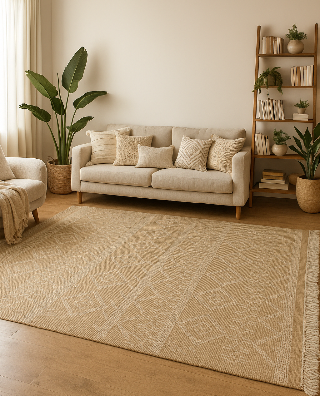 Egyptian Wool Kilim: Artistry in Every Thread