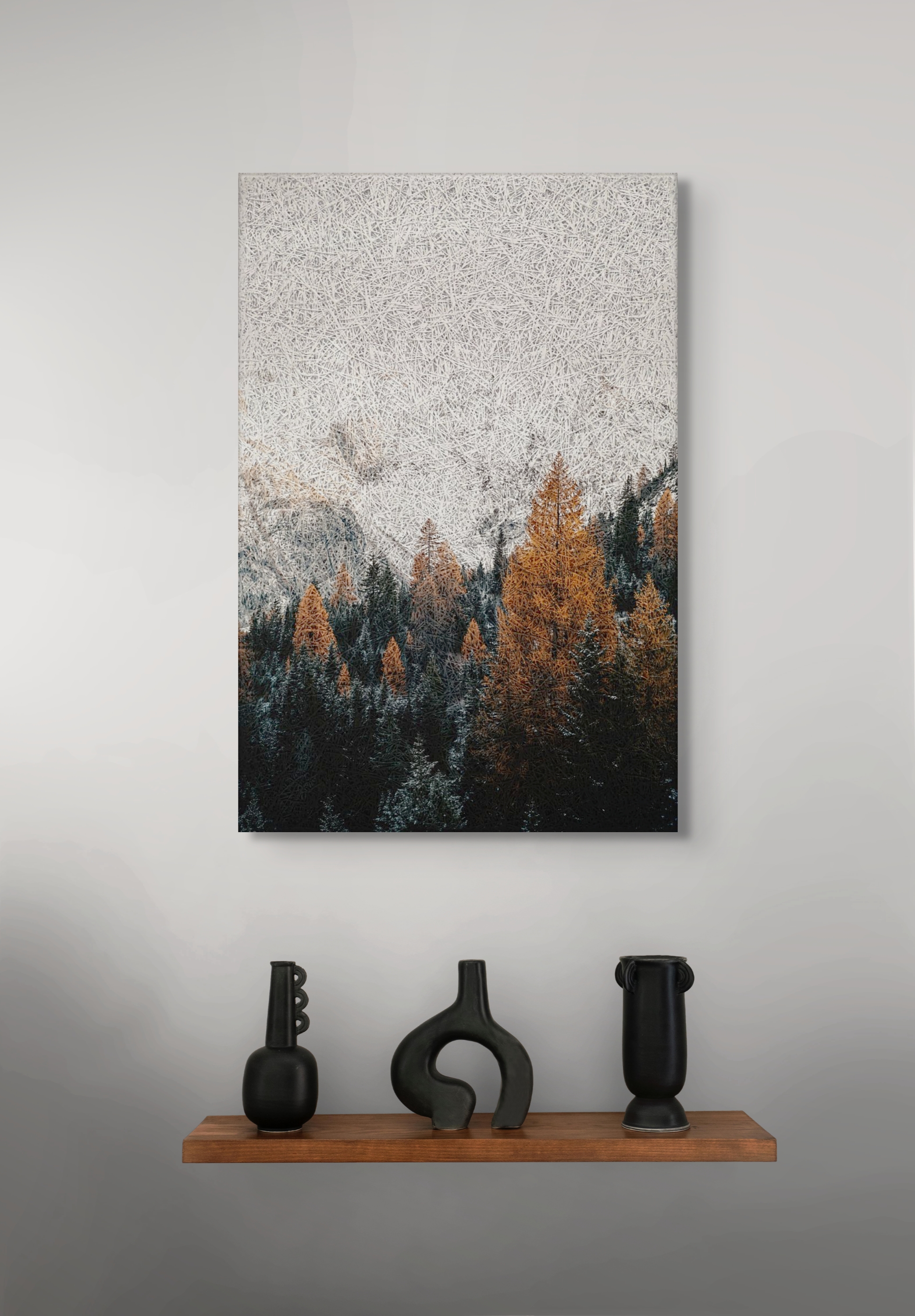 Autumn Forest Acoustic Wall Panel