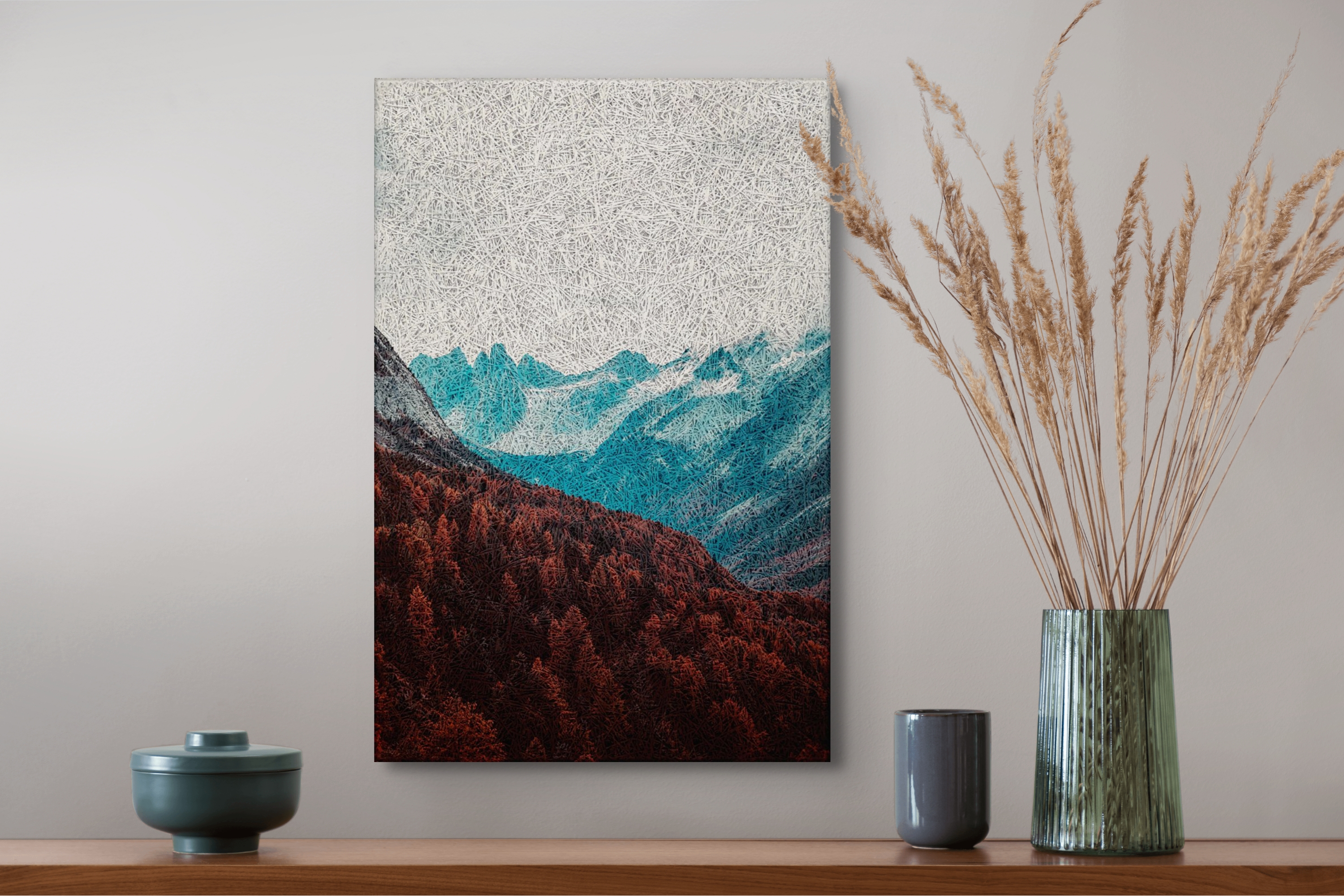 Alpine Contrast Acoustic Wall Panel