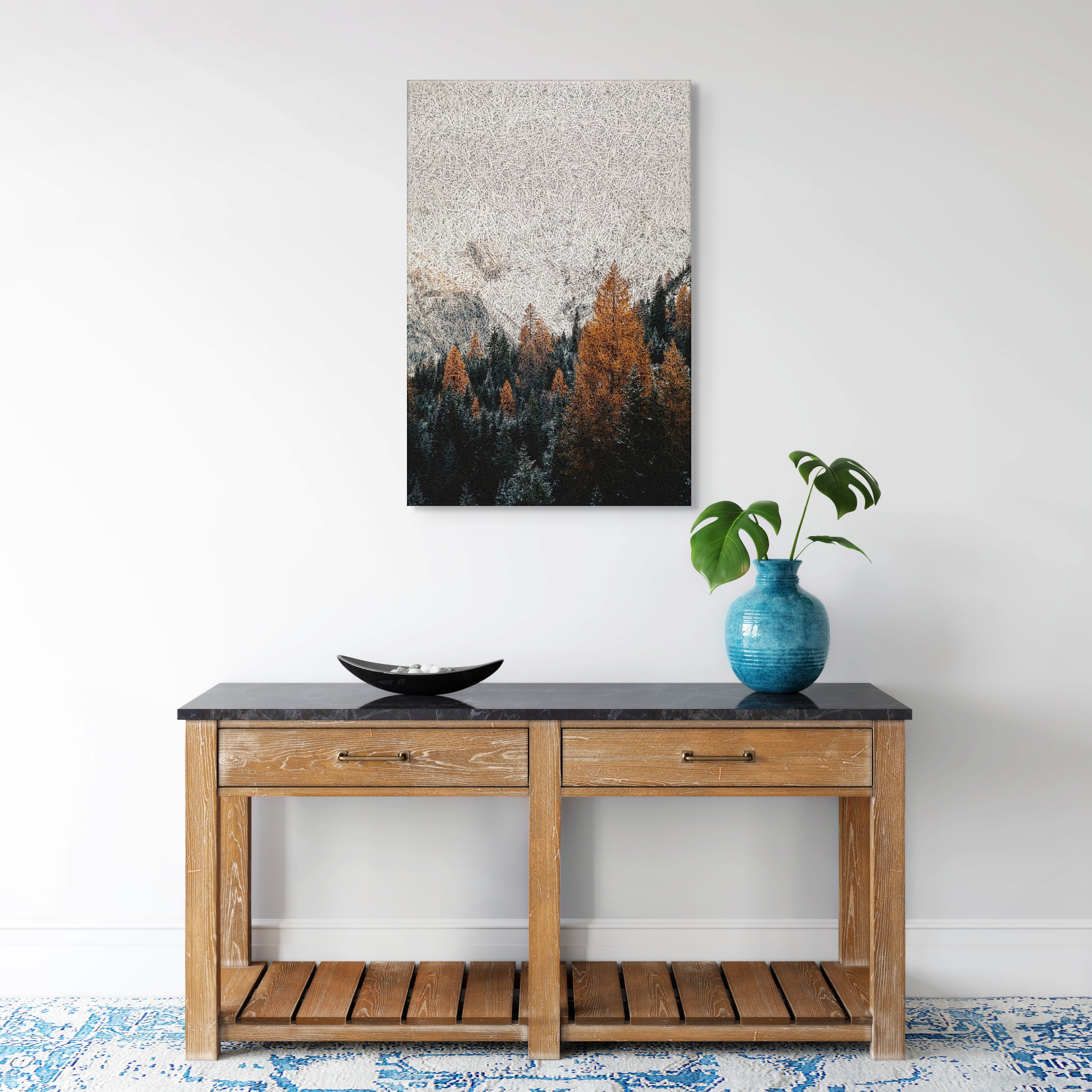 Autumn Forest Acoustic Wall Panel