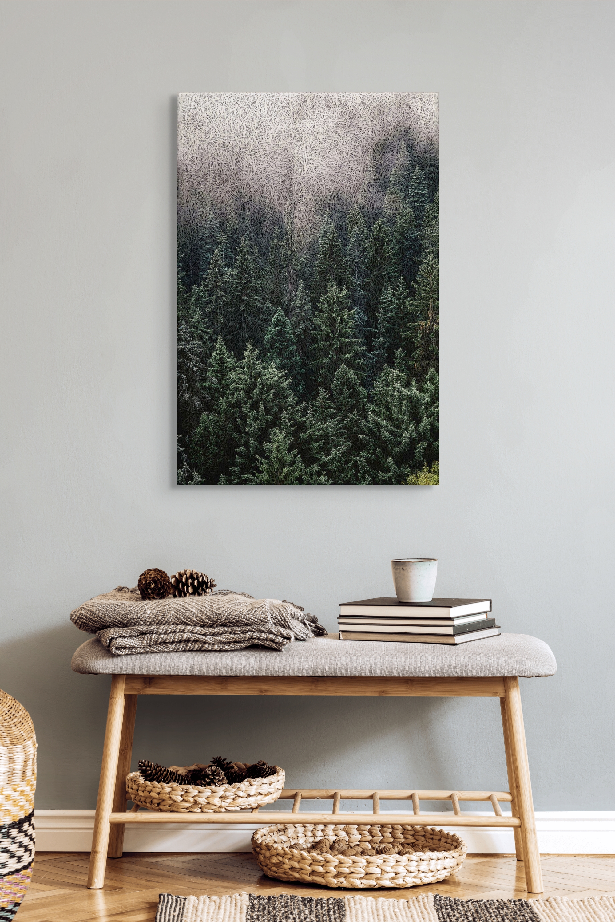 Pine Forest Acoustic Wall Panel