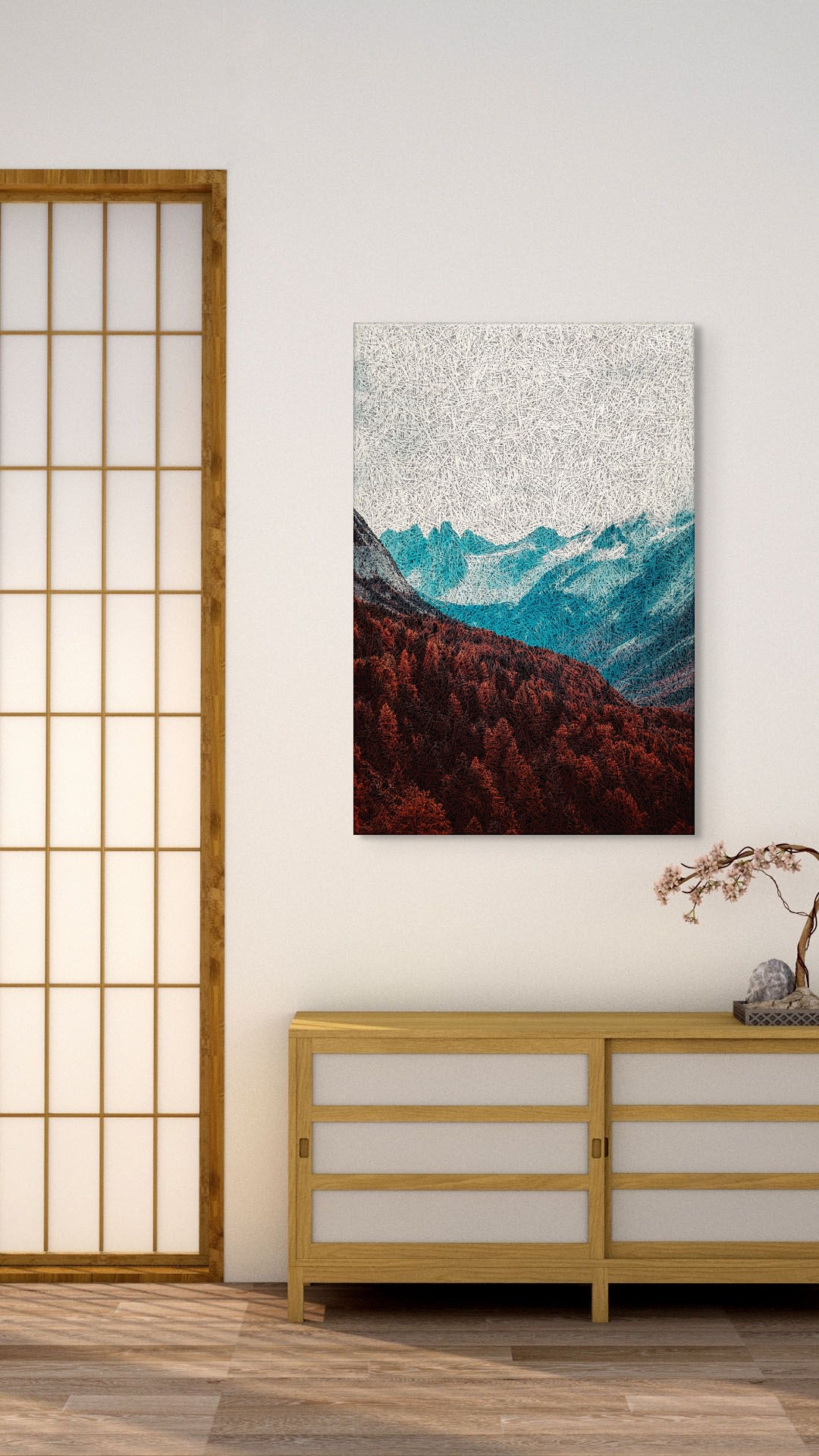 Alpine Contrast Acoustic Wall Panel