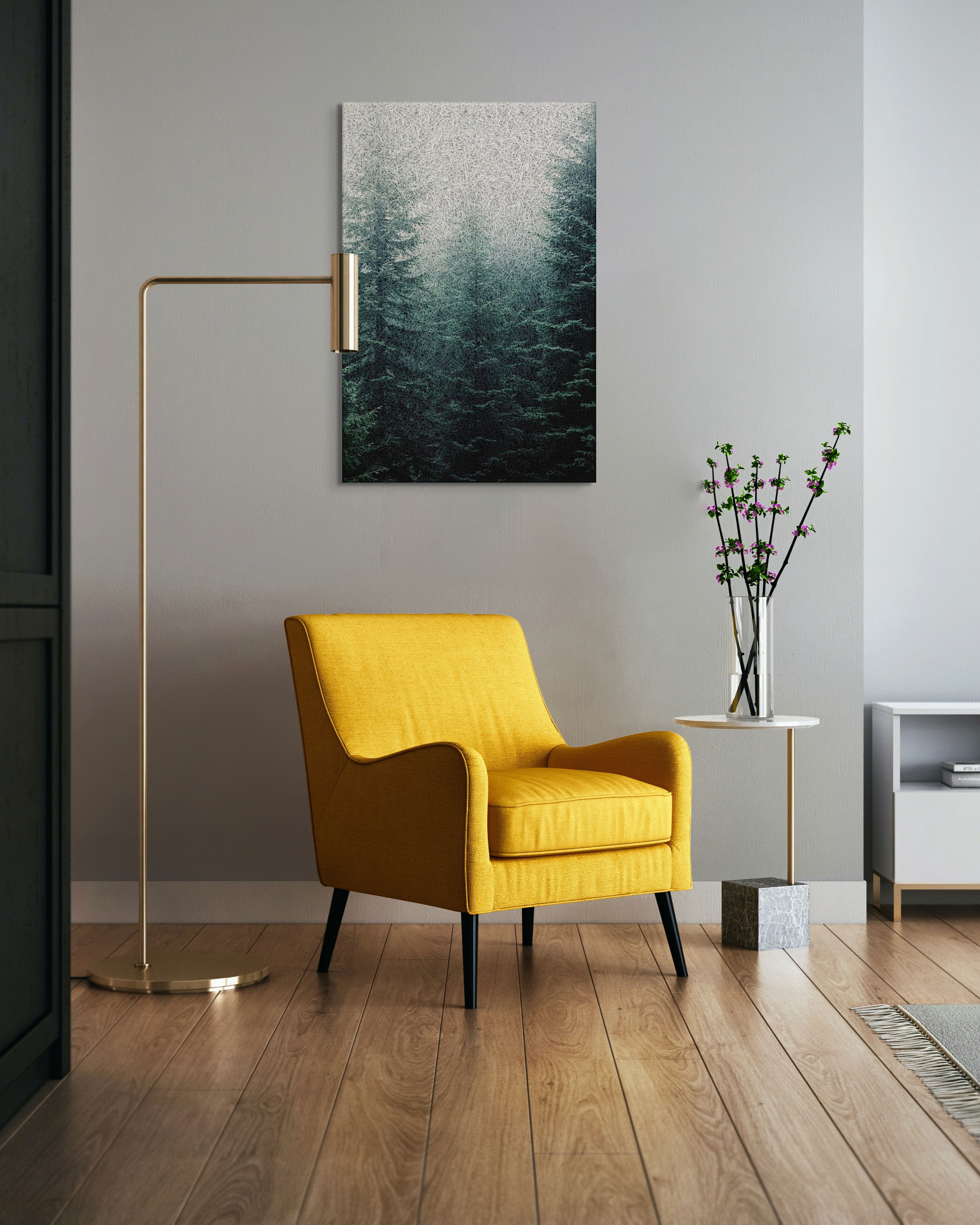 Enchanted Forest Acoustic Wall Panel