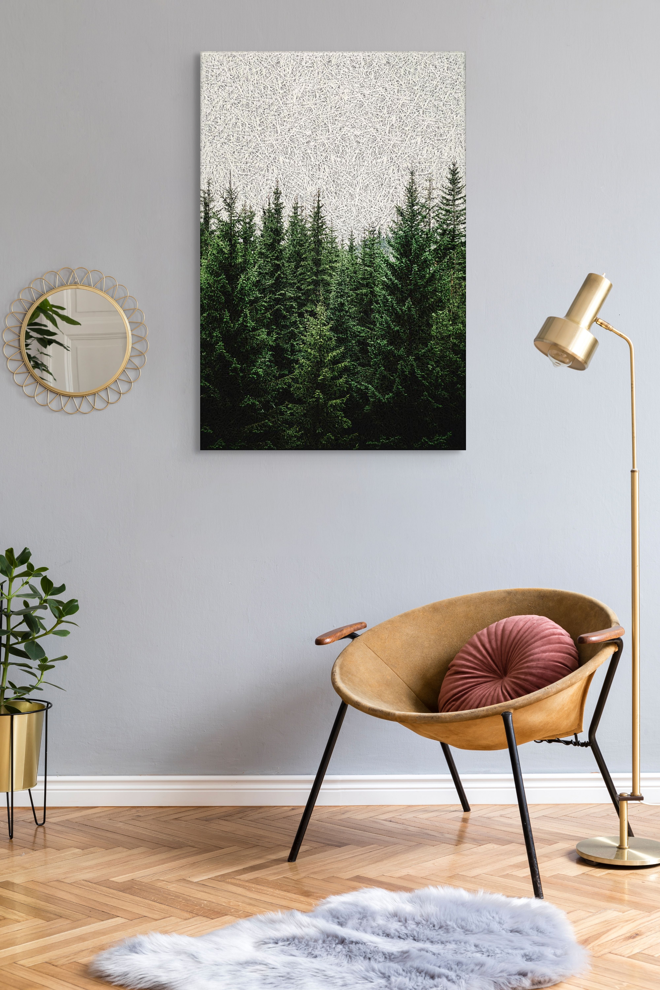 Emerald Evergreen Acoustic Wall Panel