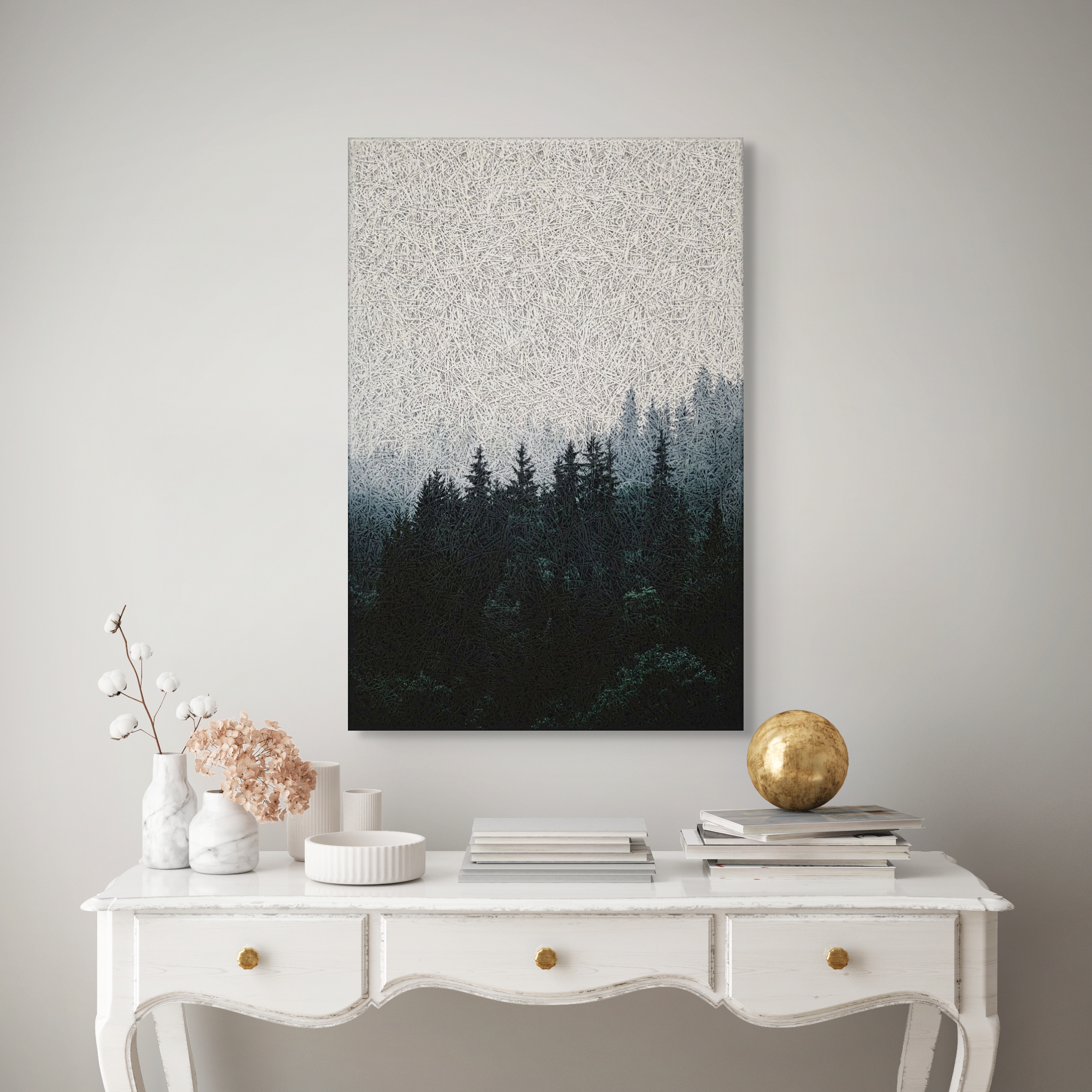 Mystic Shadow Forest Acoustic Wall Panel