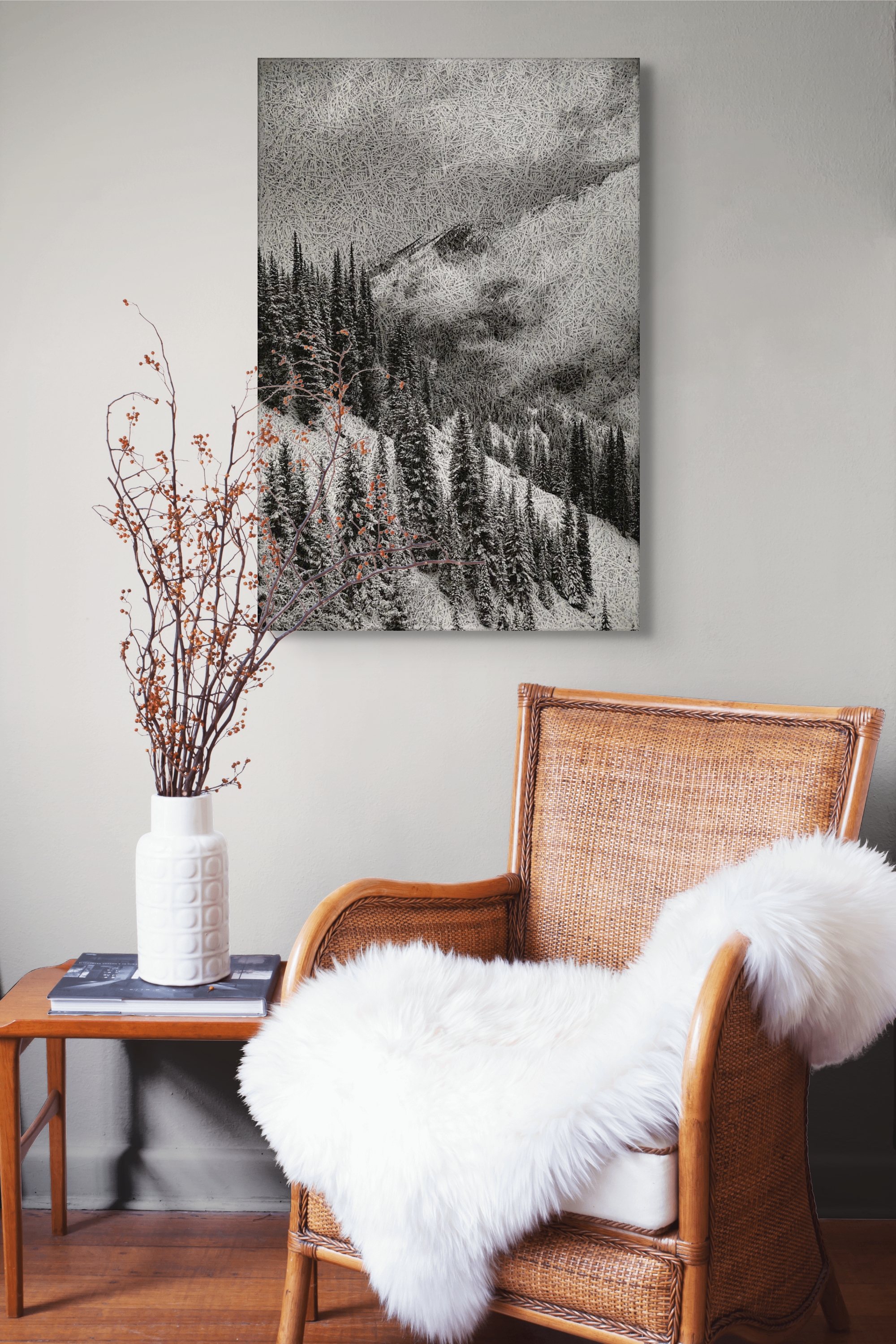 Pine Forest Mountain