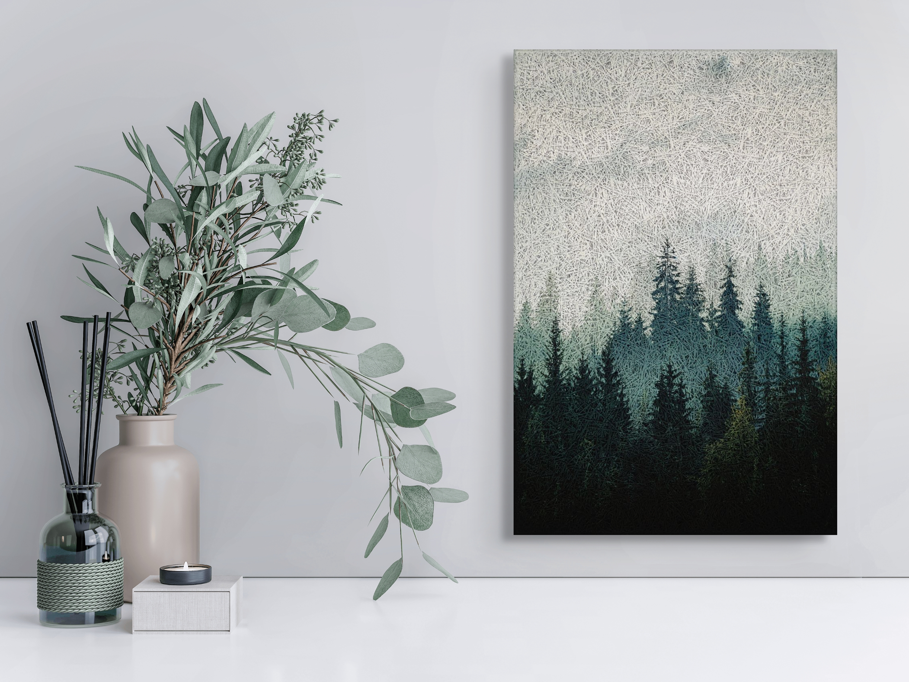 Gradient Forest Acoustic Wall Panel