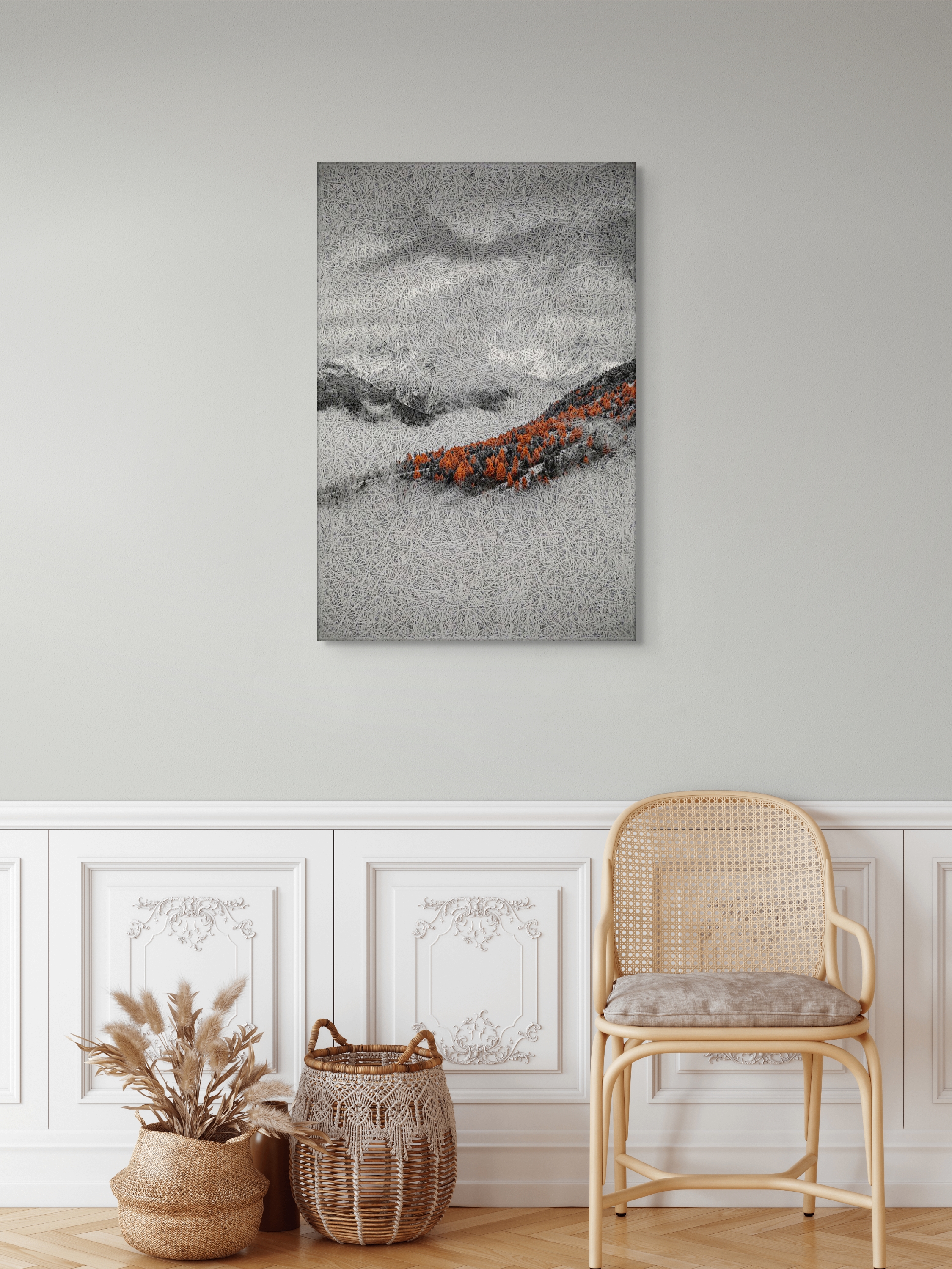 Ember Forest Landscape