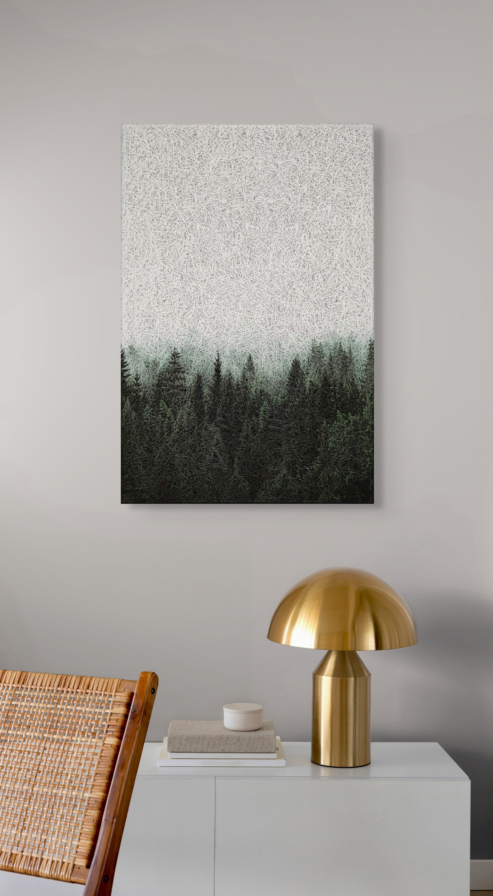 Mystic Forest Acoustic Wall Panel