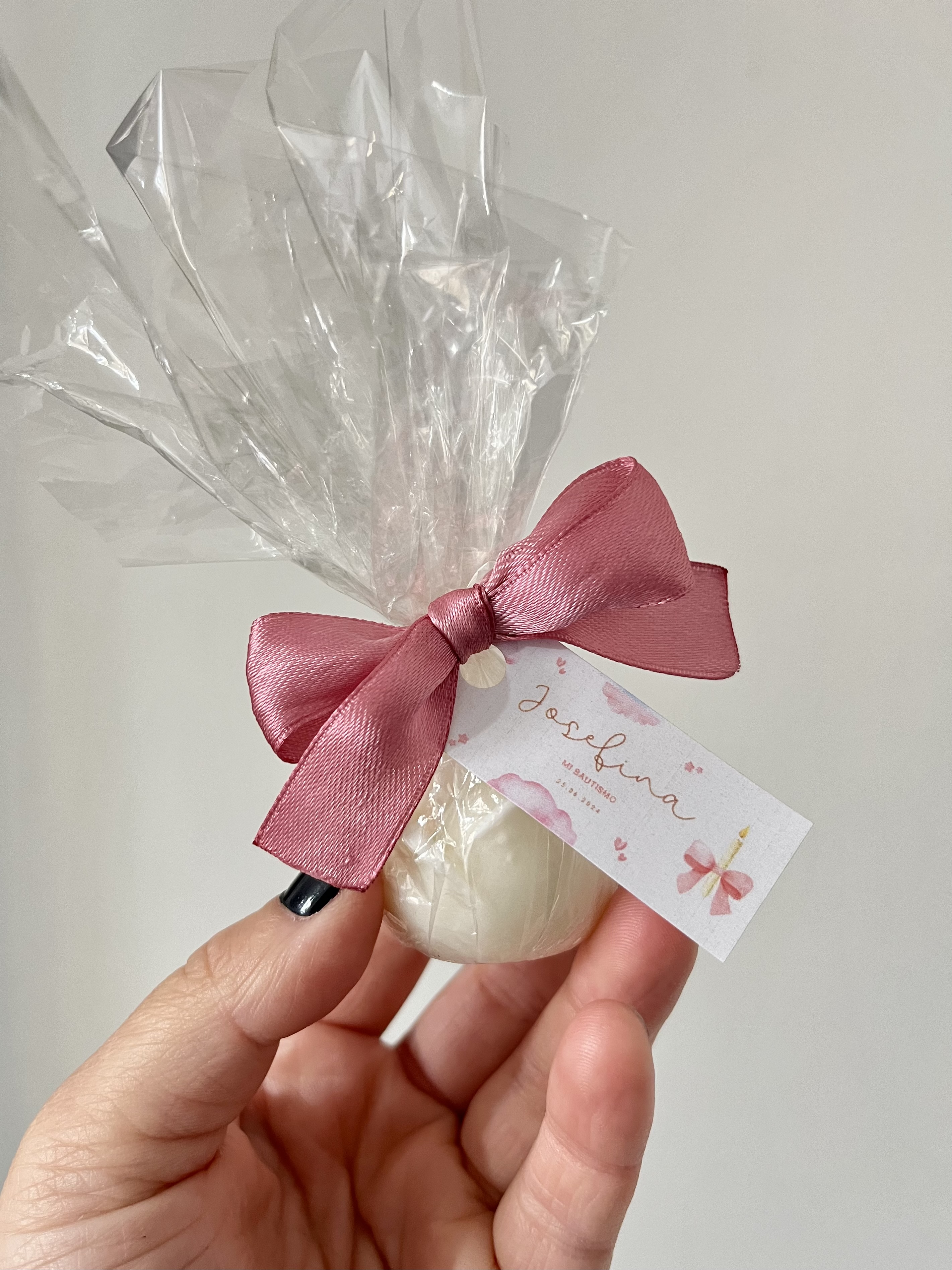 Vela Rosa Mini #1