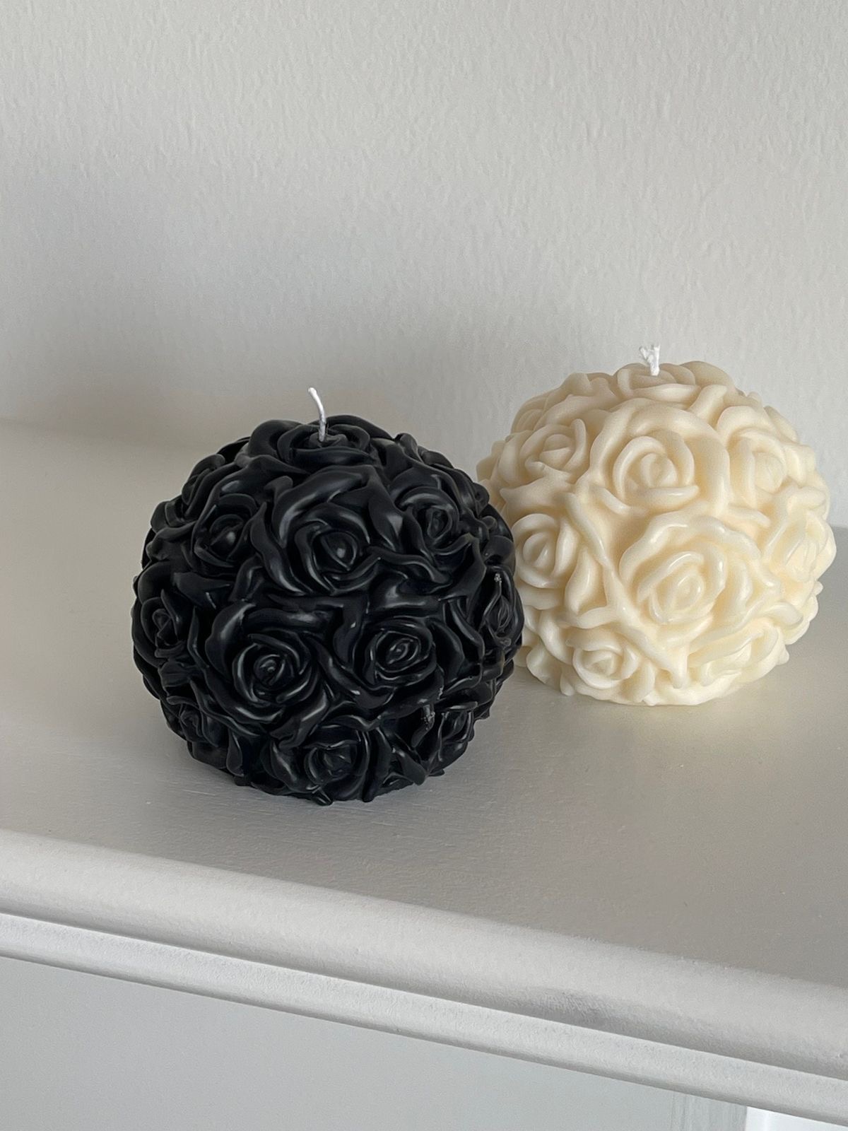 Vela Esfera De Rosas