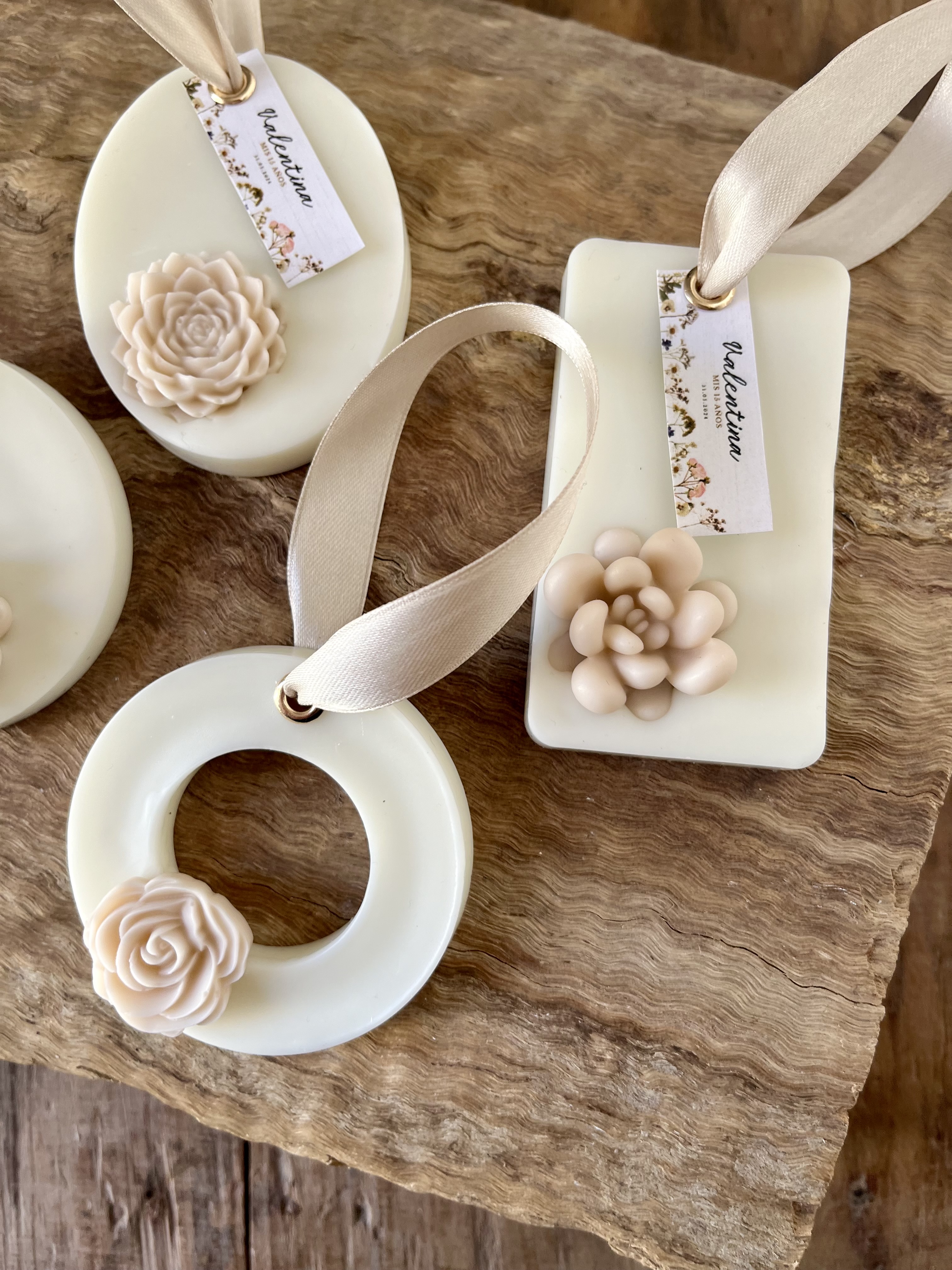Aromatizadores de ambiente con suculentas 