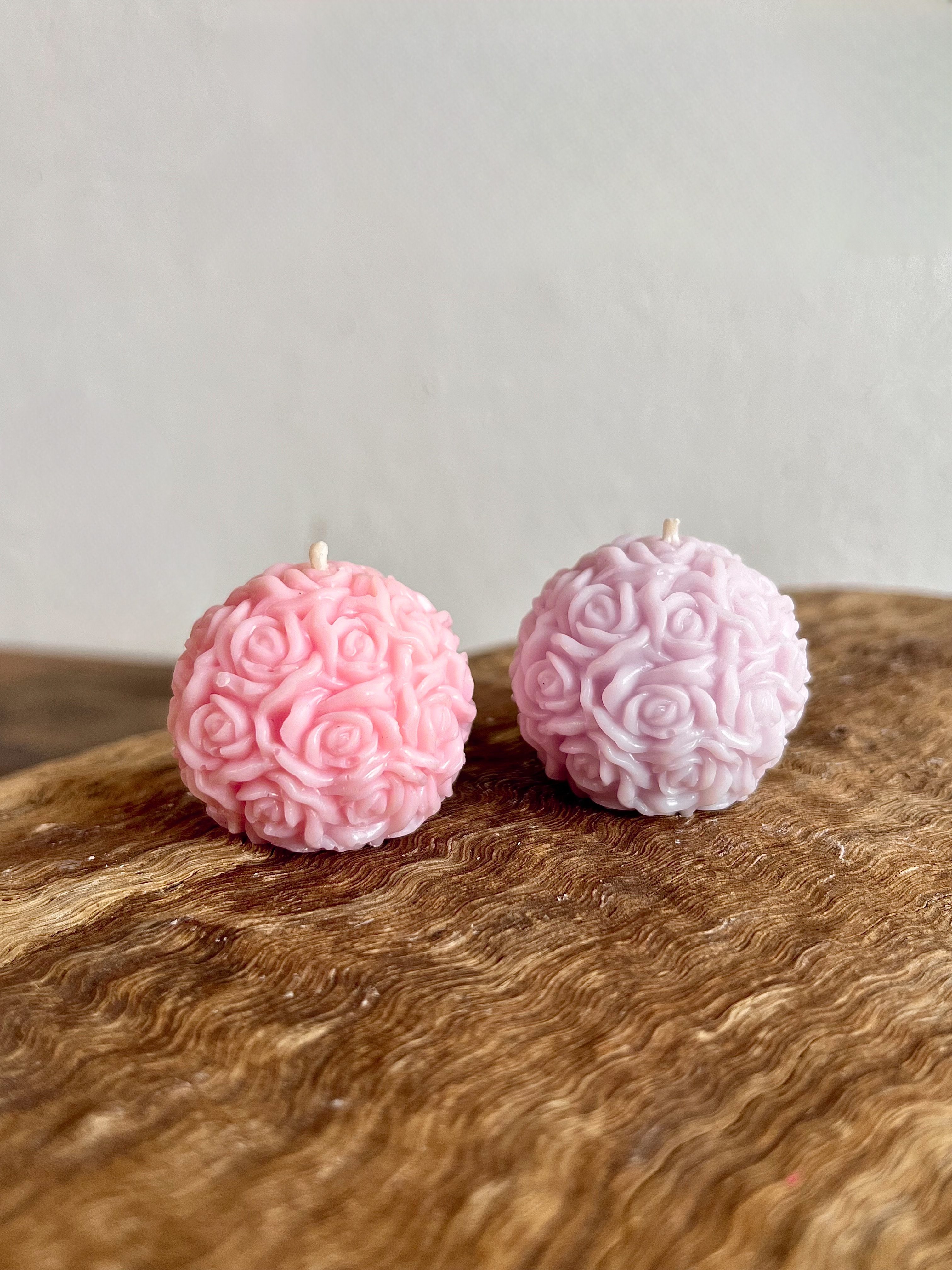 Vela Esfera De Rosas Mini
