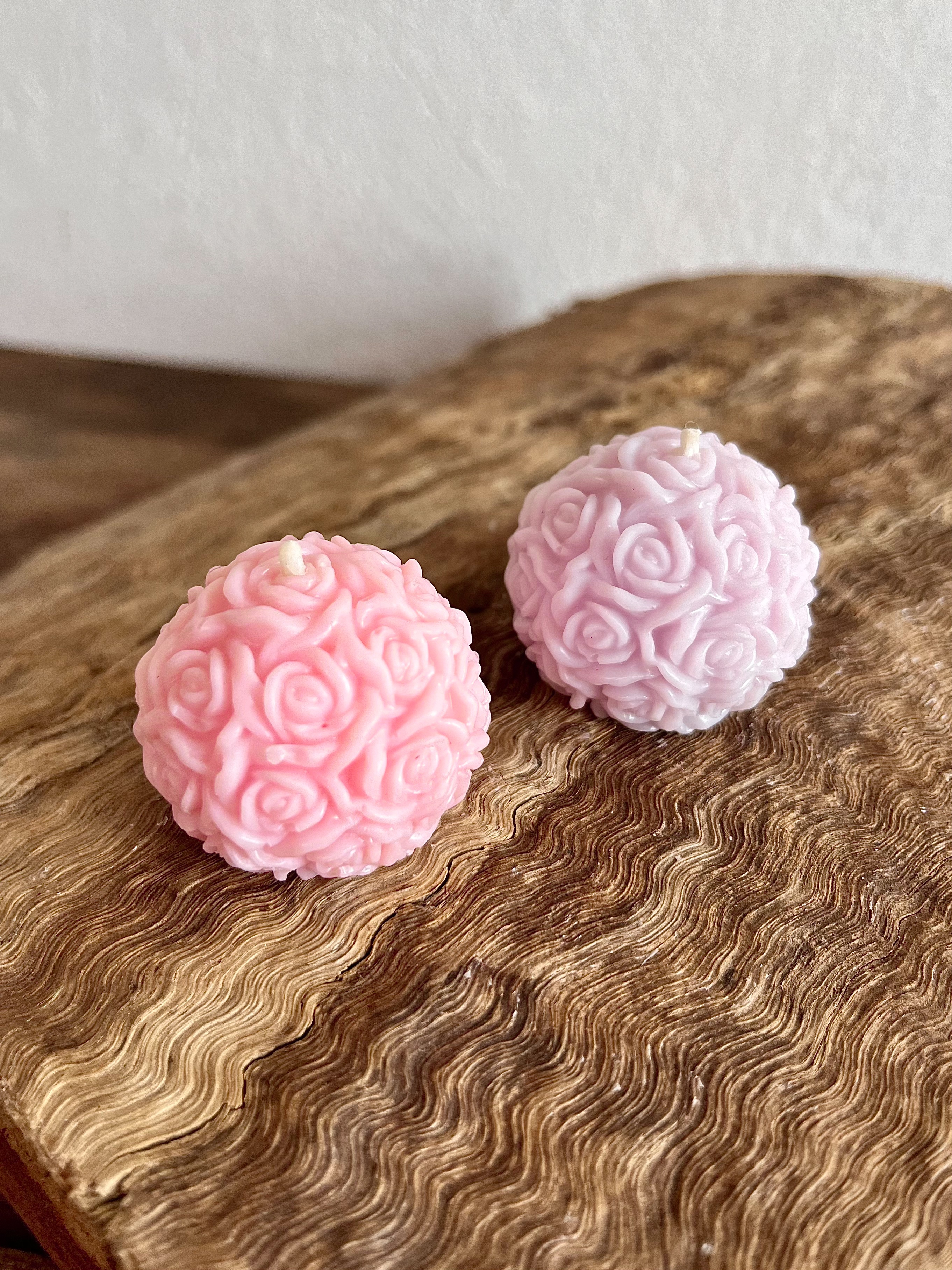 Vela Esfera De Rosas Mini