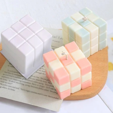 Vela Mini Cubo Rubik