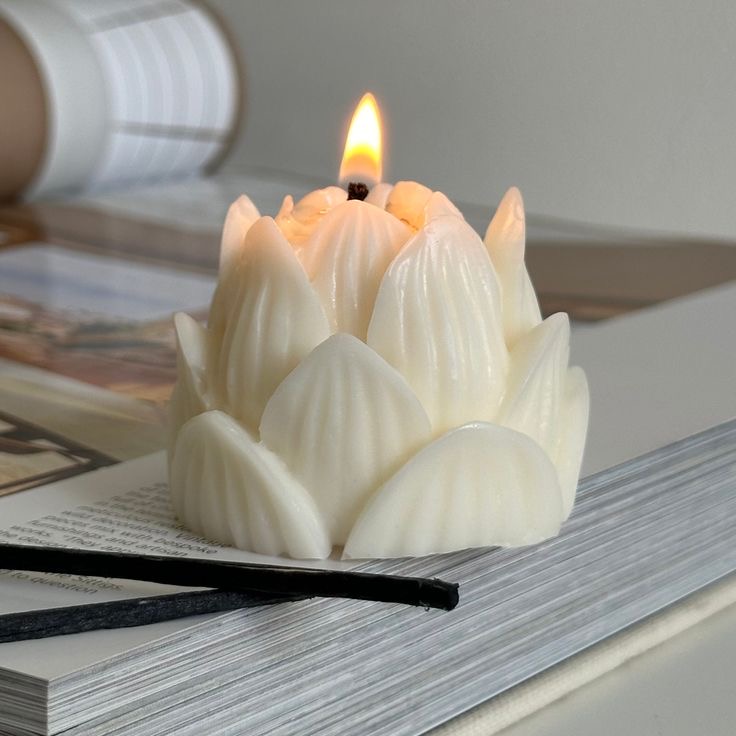 Vela Flor De Loto