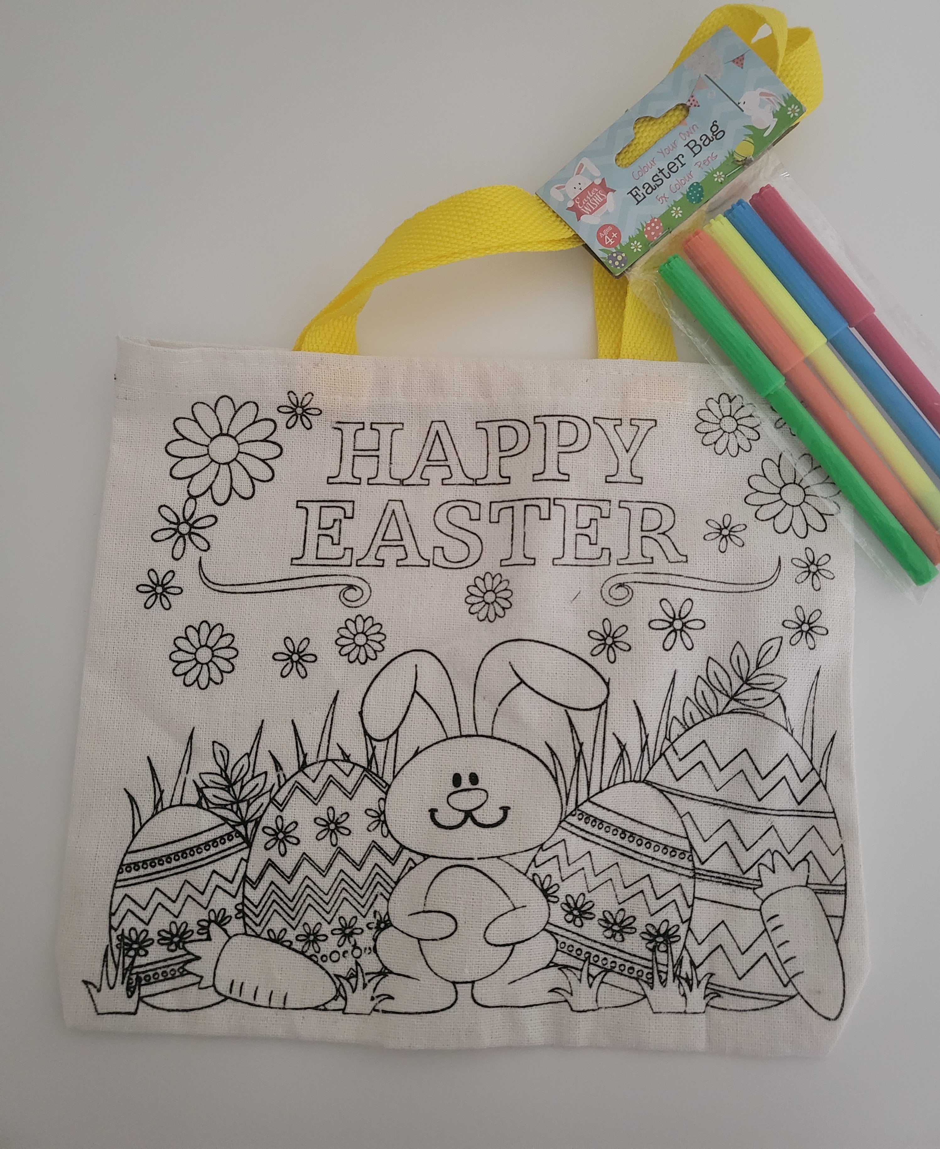 Kūrybinis Spalvinimo Rinkinys "Easter Bag"