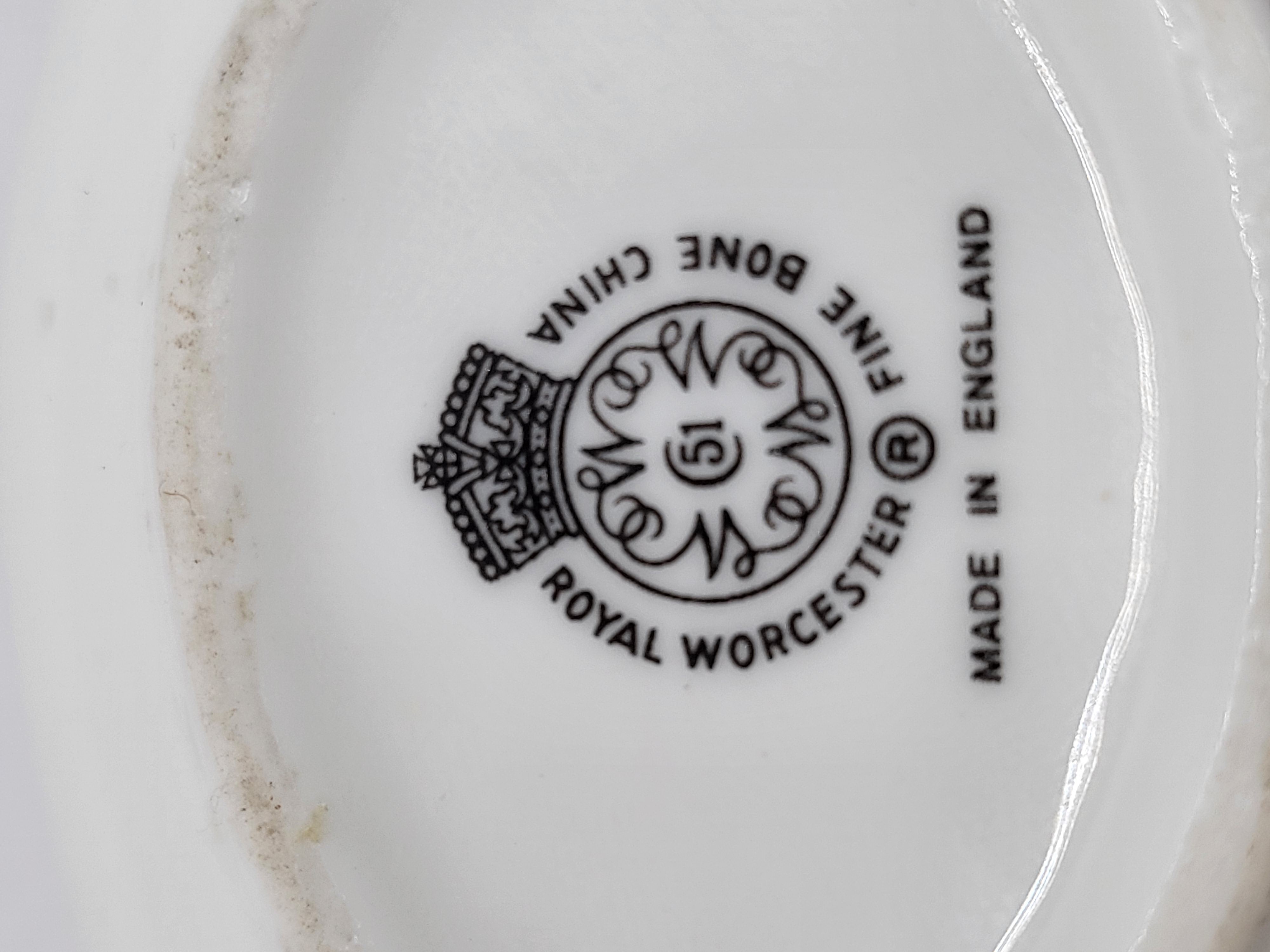 Porcelianinis Kiaušinio Formos Indelis „Royal Worcester“