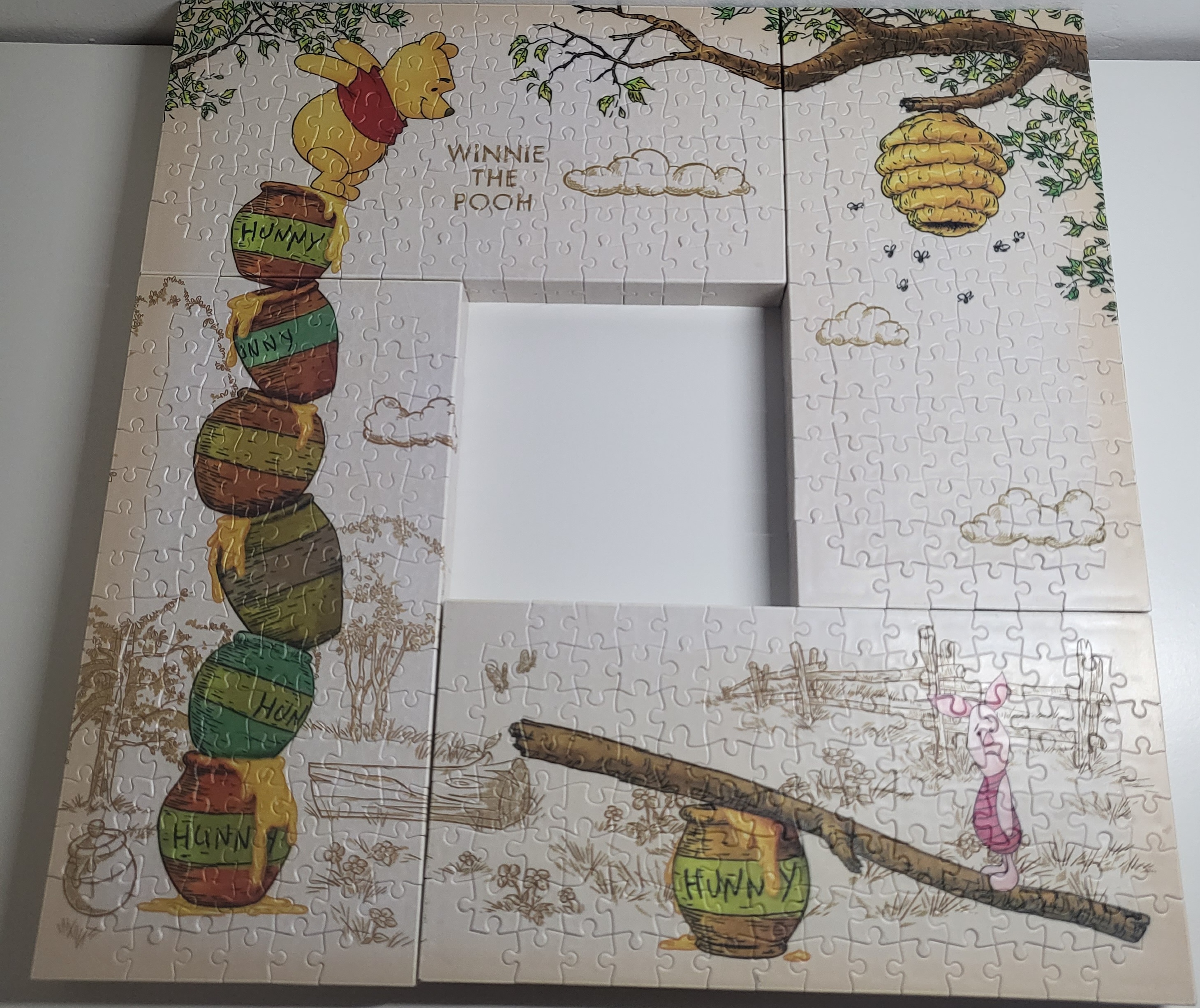 Rėmelis Nuotraukai "Winnie The Pooh 480 Dalių Dėlionė"