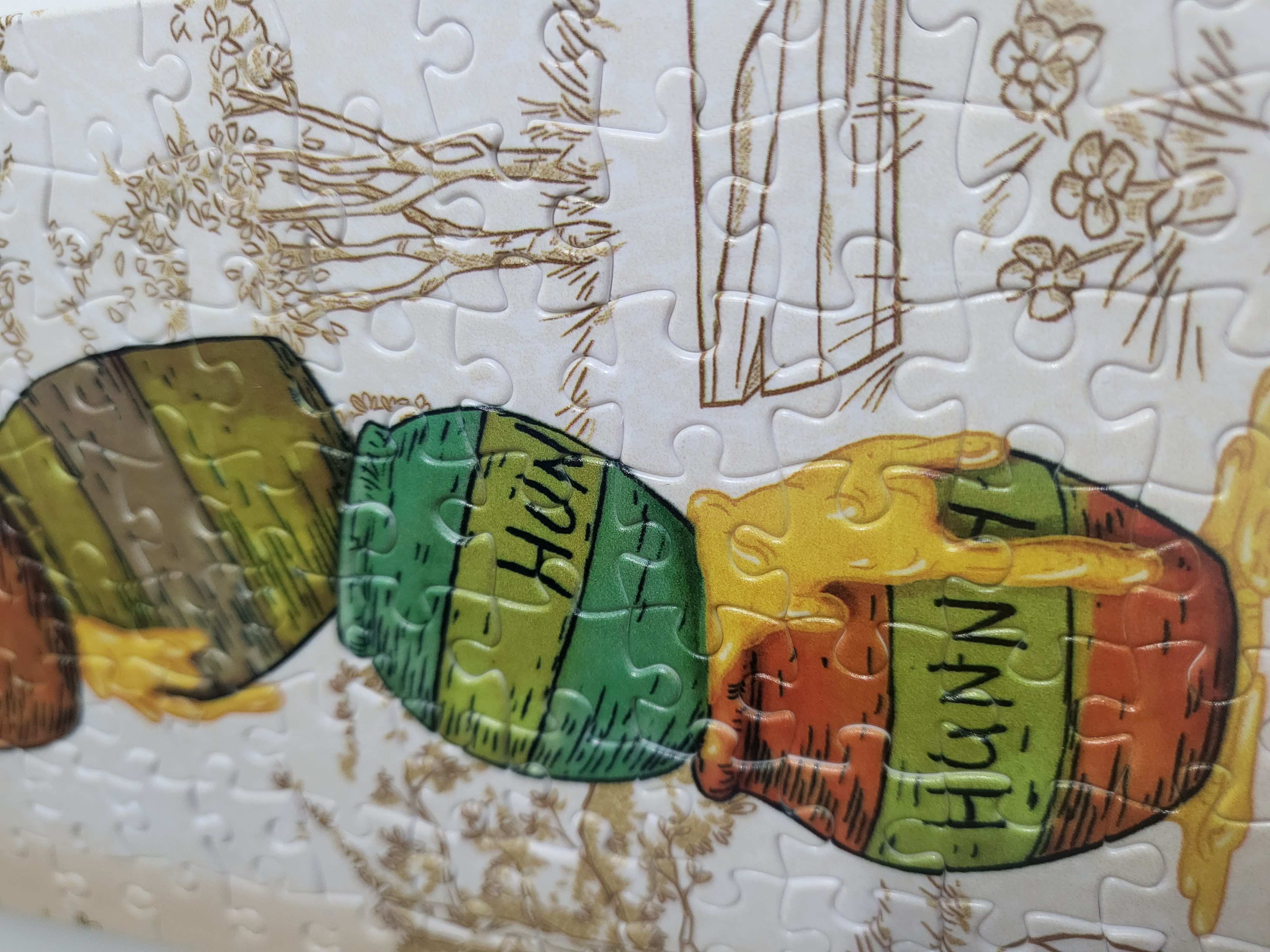 Rėmelis Nuotraukai "Winnie The Pooh 480 Dalių Dėlionė"