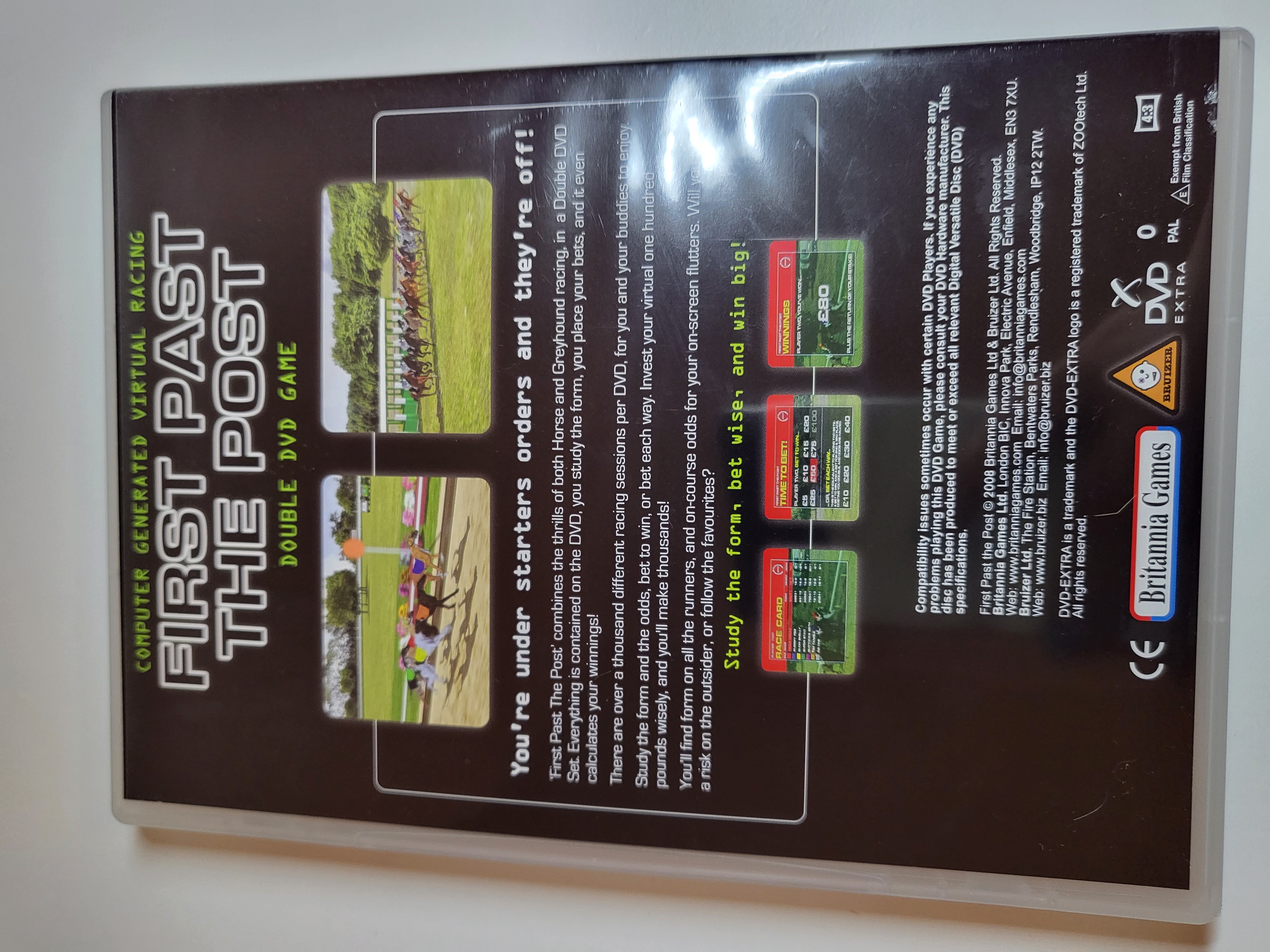  DVD Žaidimas „First Past The Post“