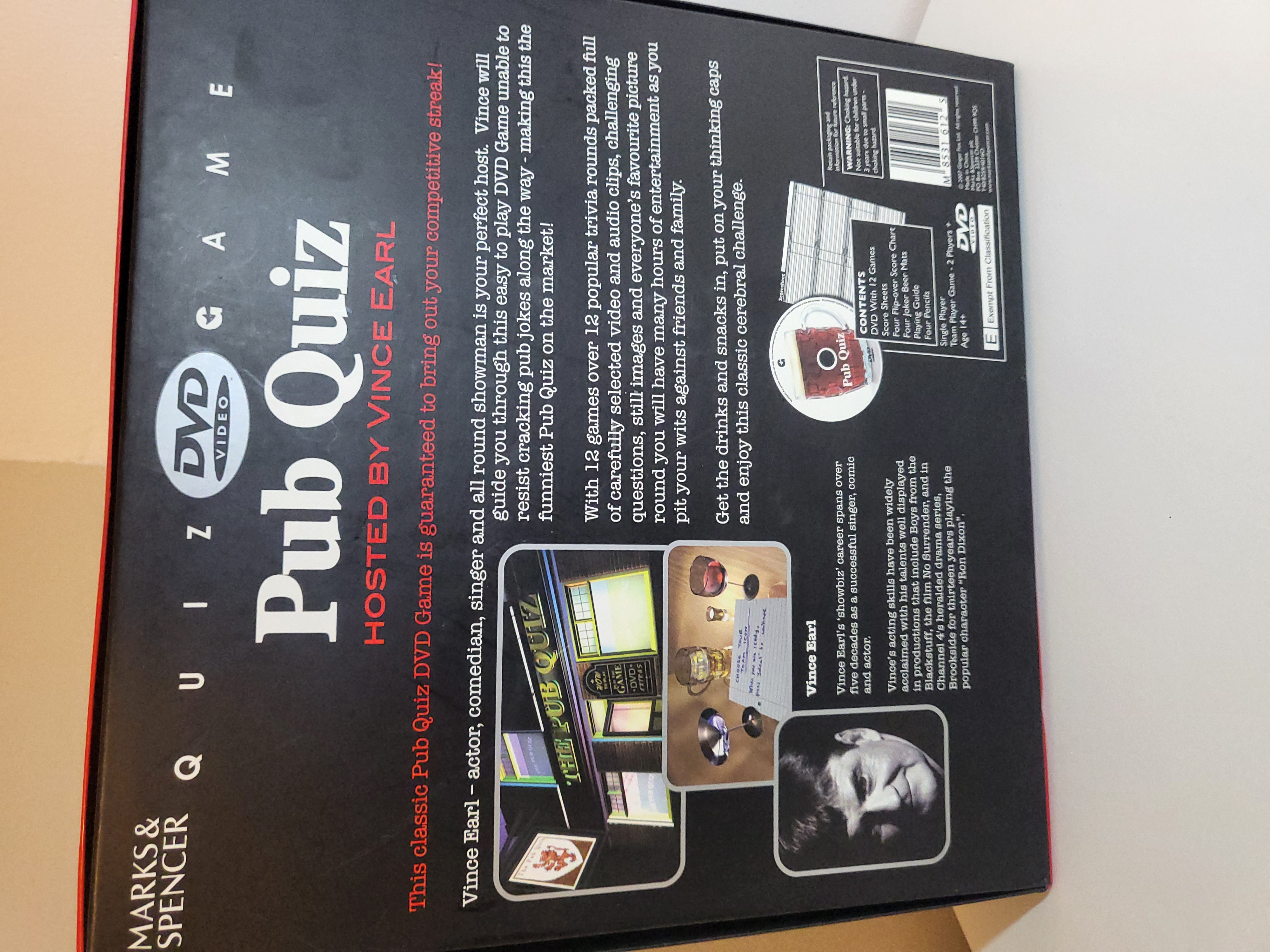 "PUB QUIZ" DVD ŽAIDIMAS