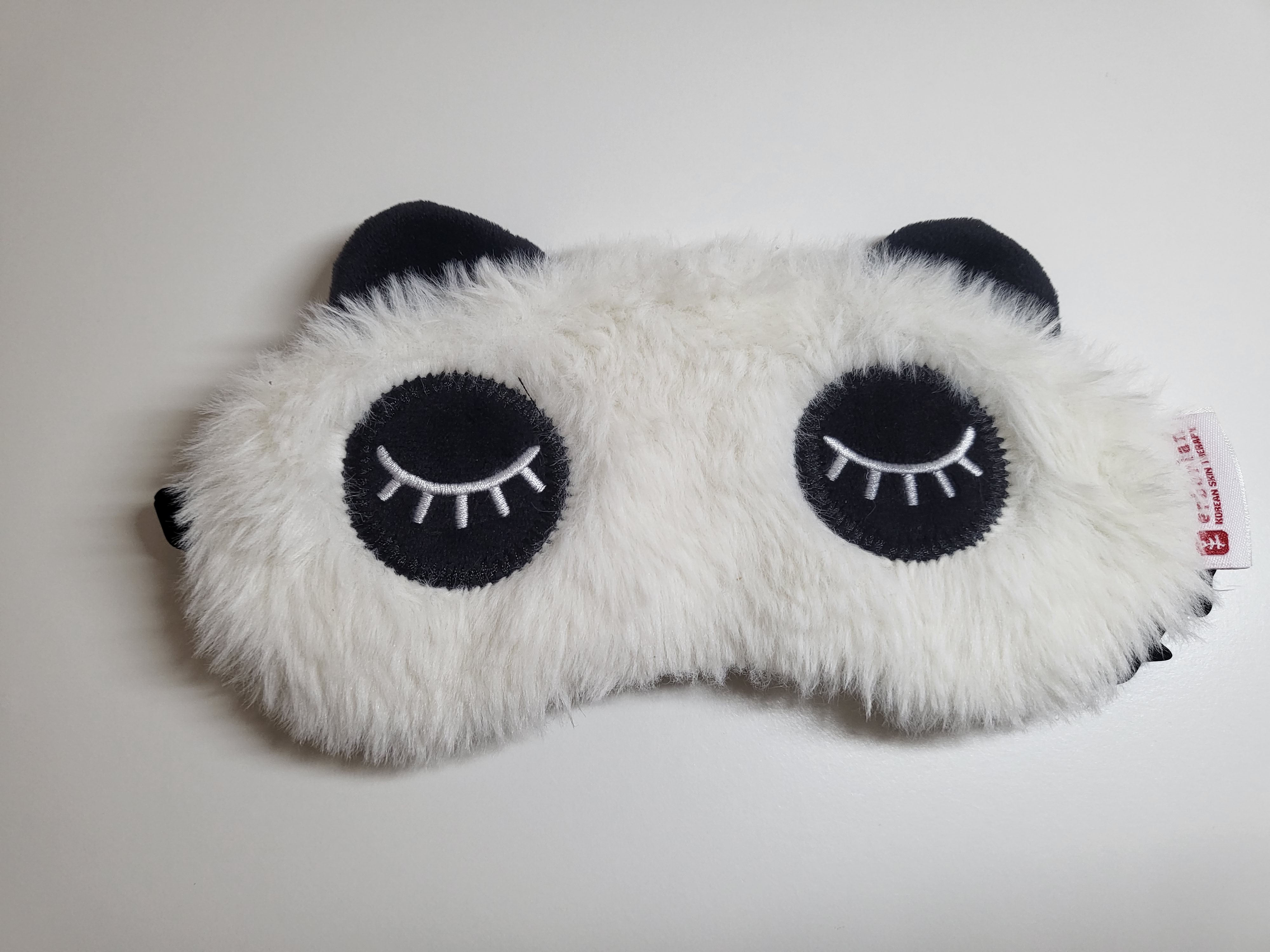MINKŠTA AKIŲ KAUKĖ "PANDA"