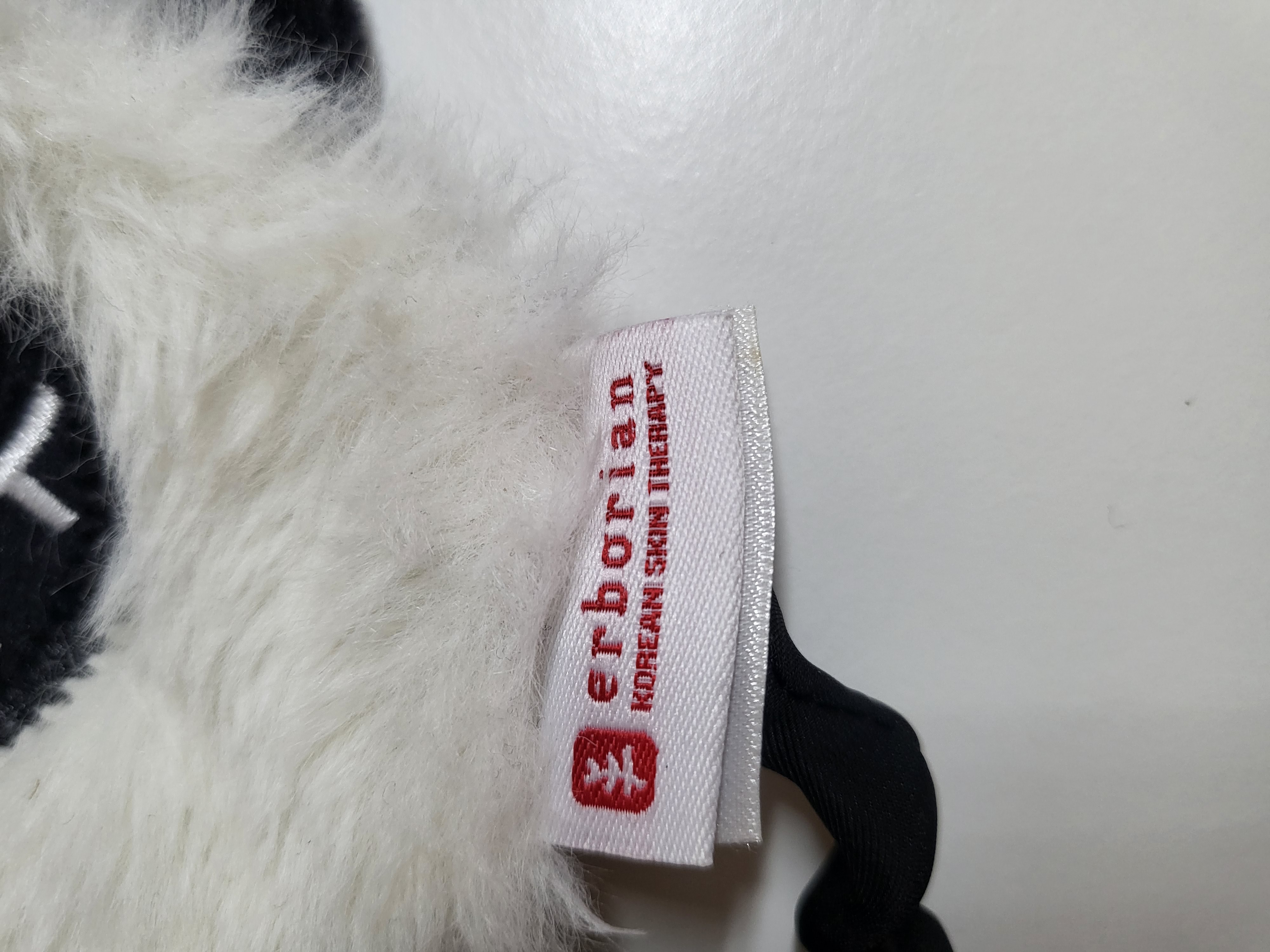 MINKŠTA AKIŲ KAUKĖ "PANDA"