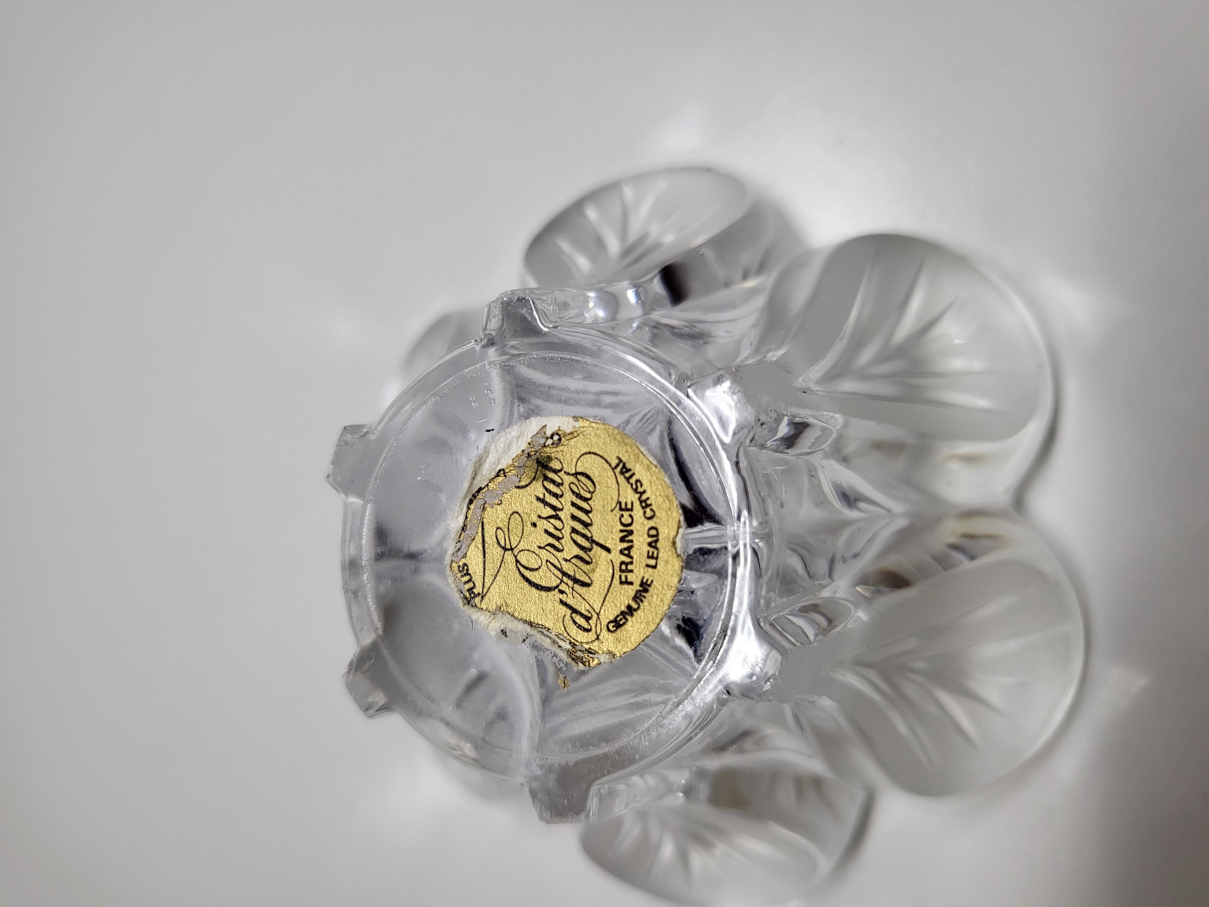 KRIŠTOLINIS INDAS "CRISTAL D'ARQUES"