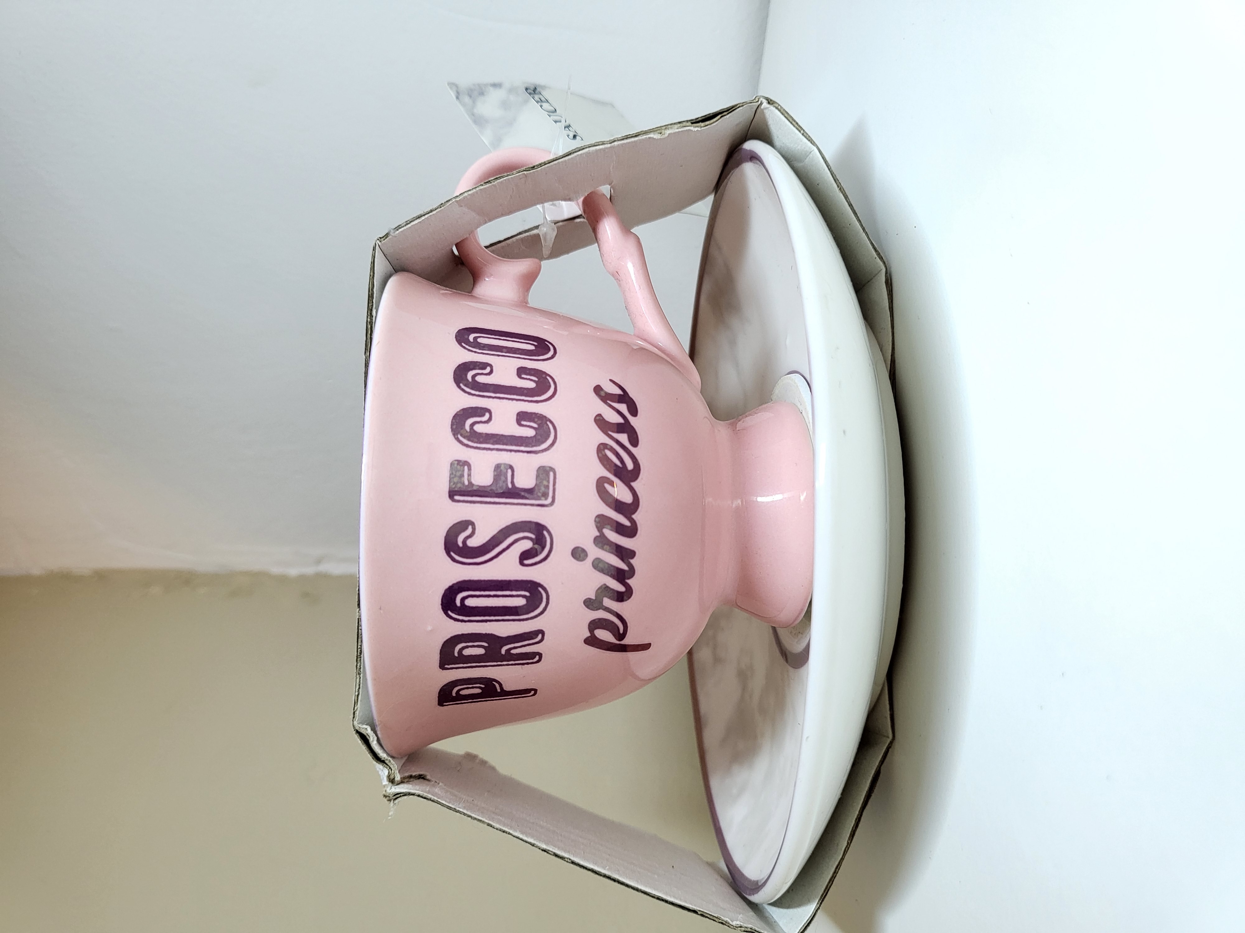 PROSECCO PRINCESS PUODELIS SU LĖKŠTELE