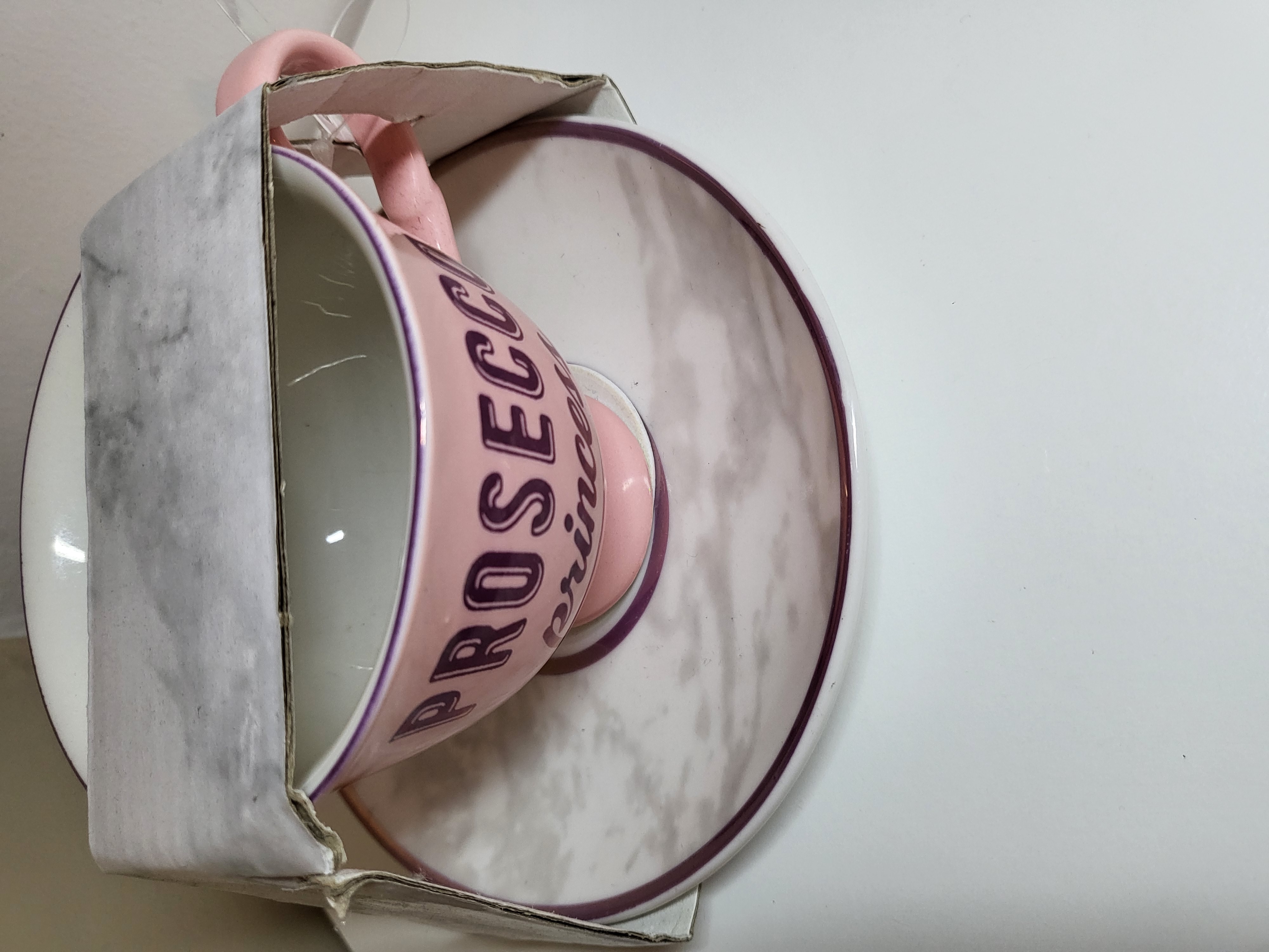 PROSECCO PRINCESS PUODELIS SU LĖKŠTELE
