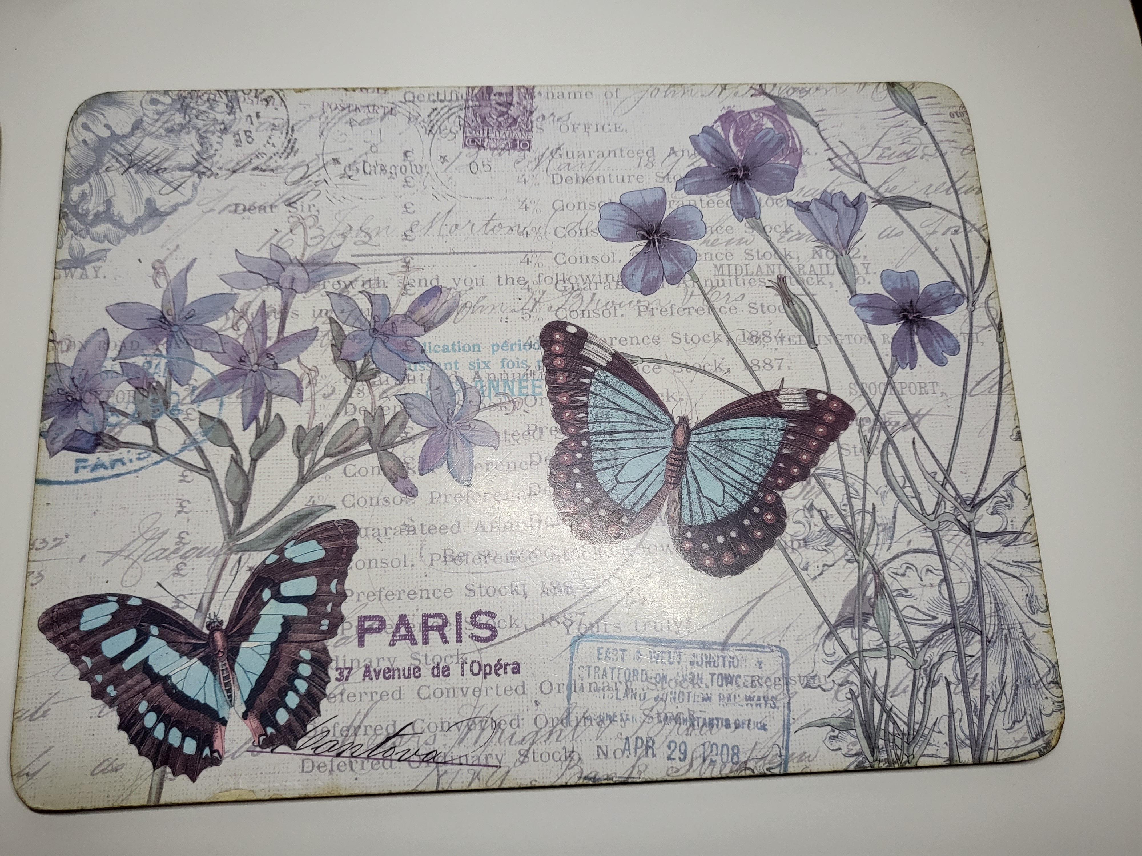 PADĖKLIUKŲ RINKINYS (4 VNT.) "PARIS"