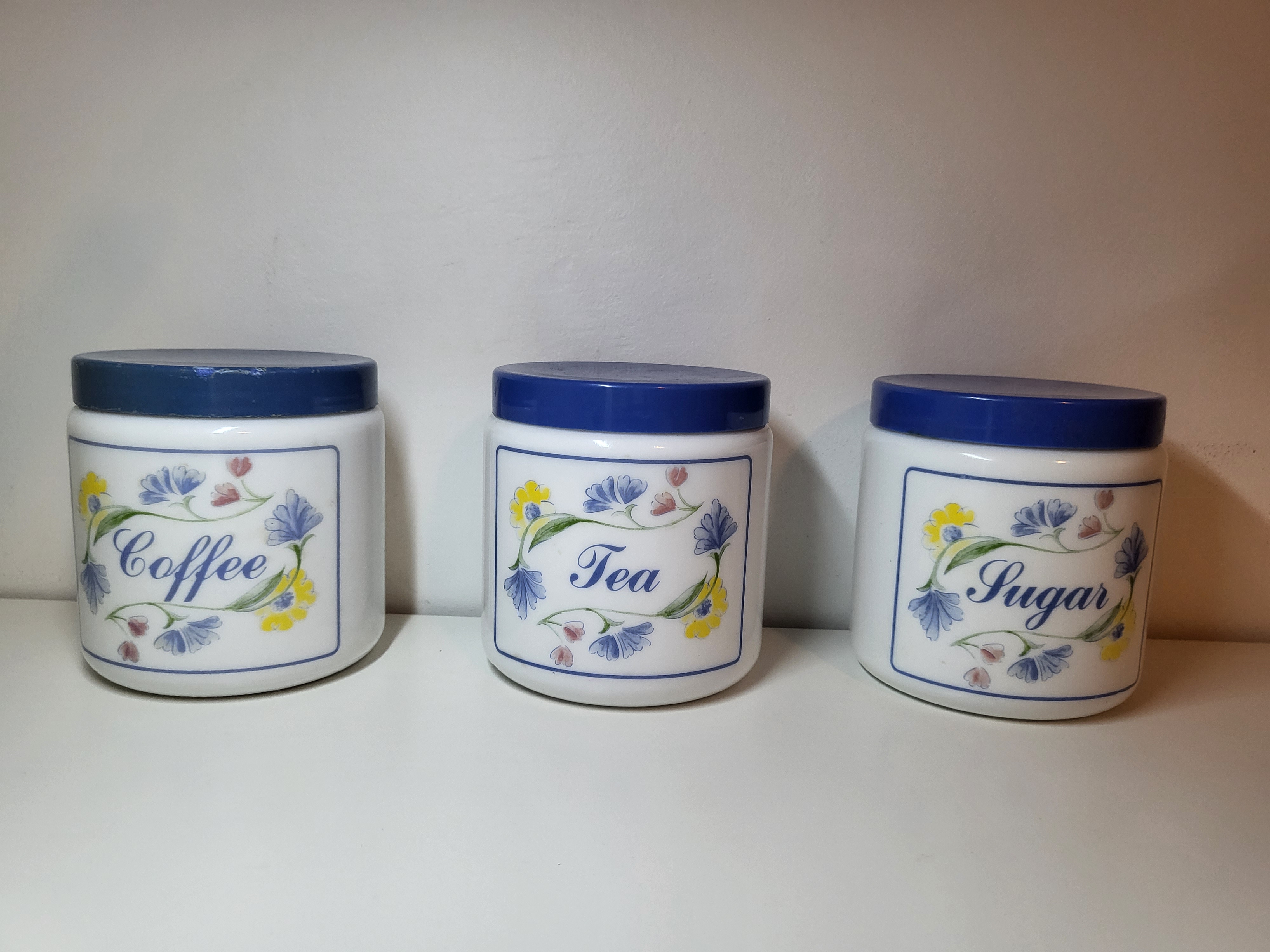 KERAMIKINIS INDŲ RINKINYS „COFFEE, TEA, SUGAR“
