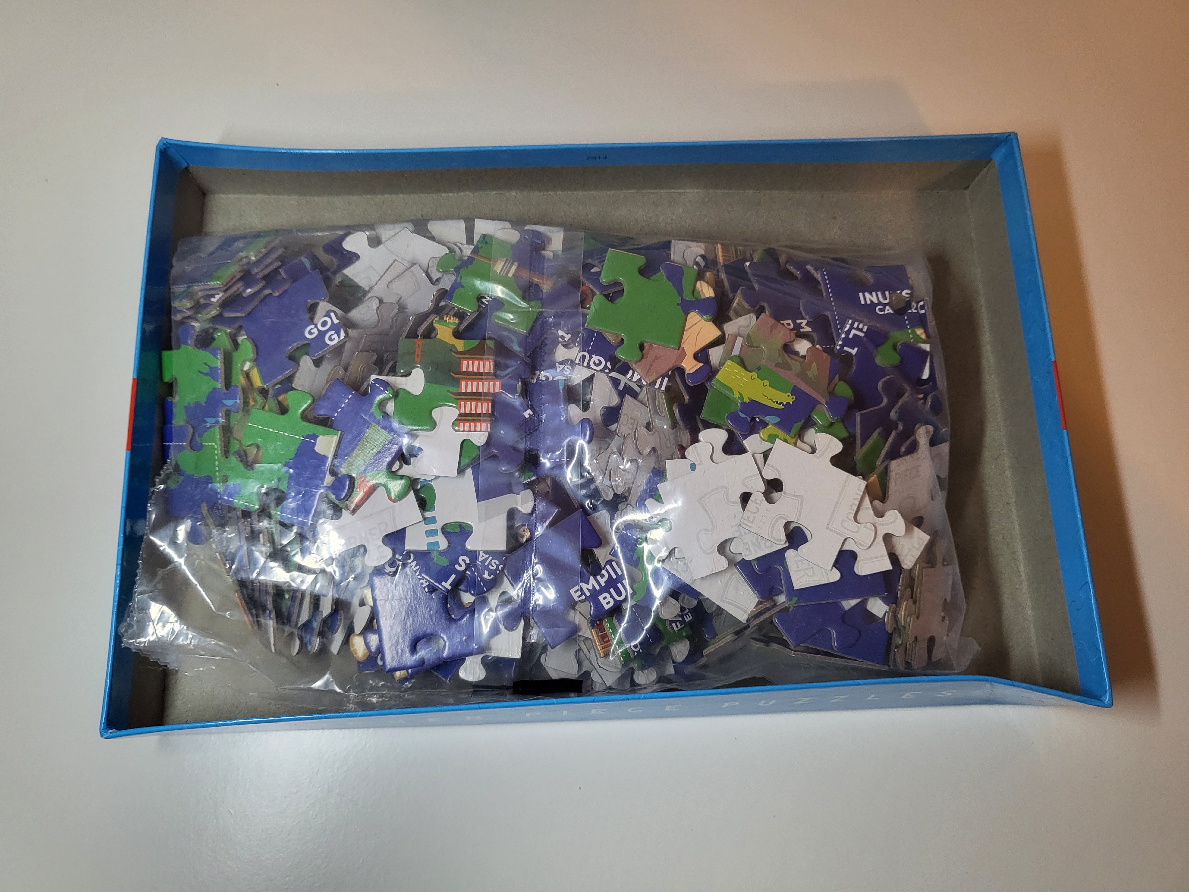 DĖLIONĖ "ŽEMĖLAPIS"