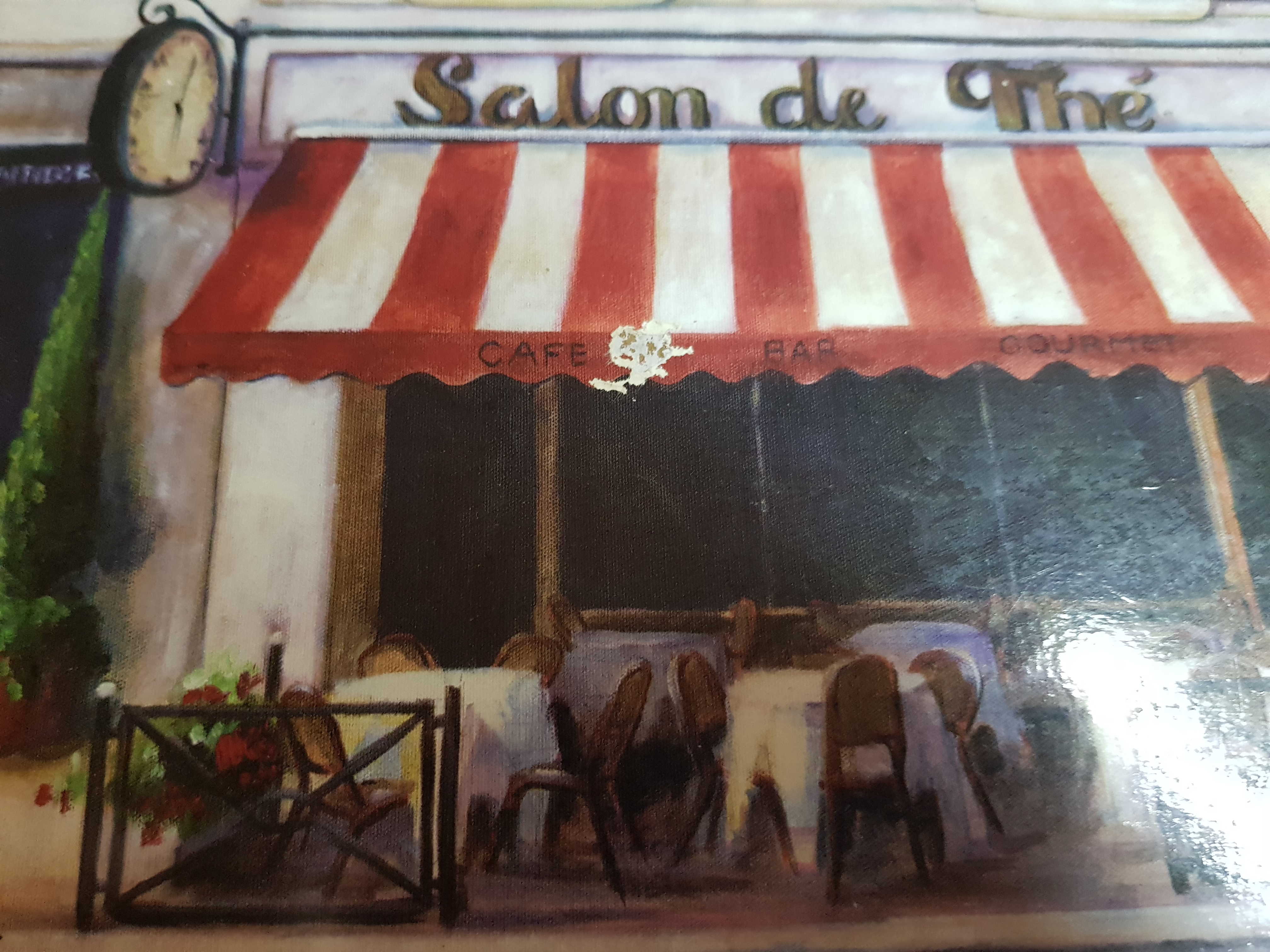 KAVINĖS MOTYVO PADĖKLIUKAI " SALON DE THÉ"