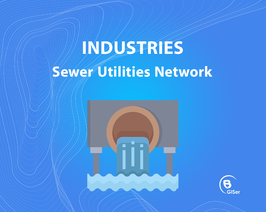 GIS Sewer Network.