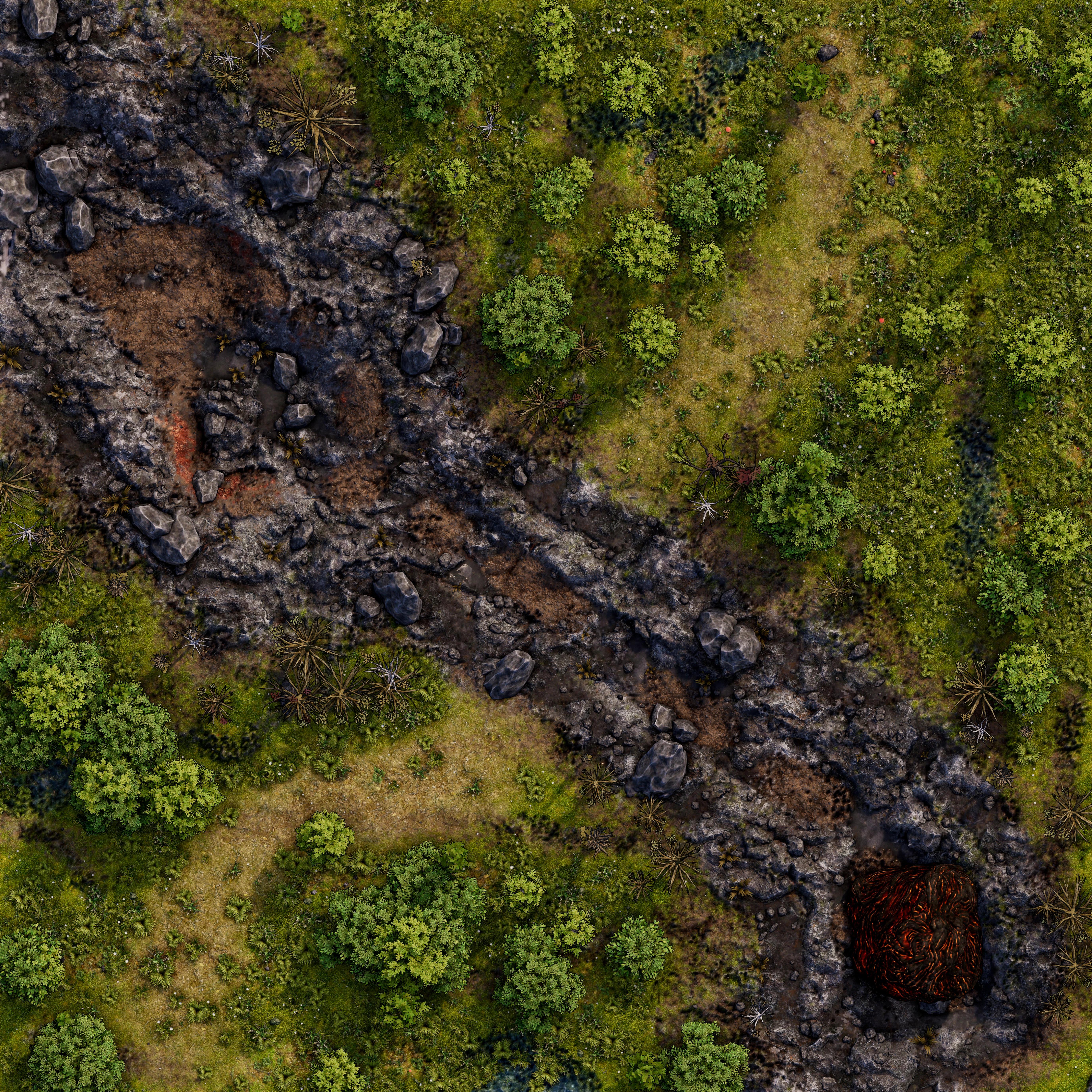 Meteorite Forest Path 5500x5500