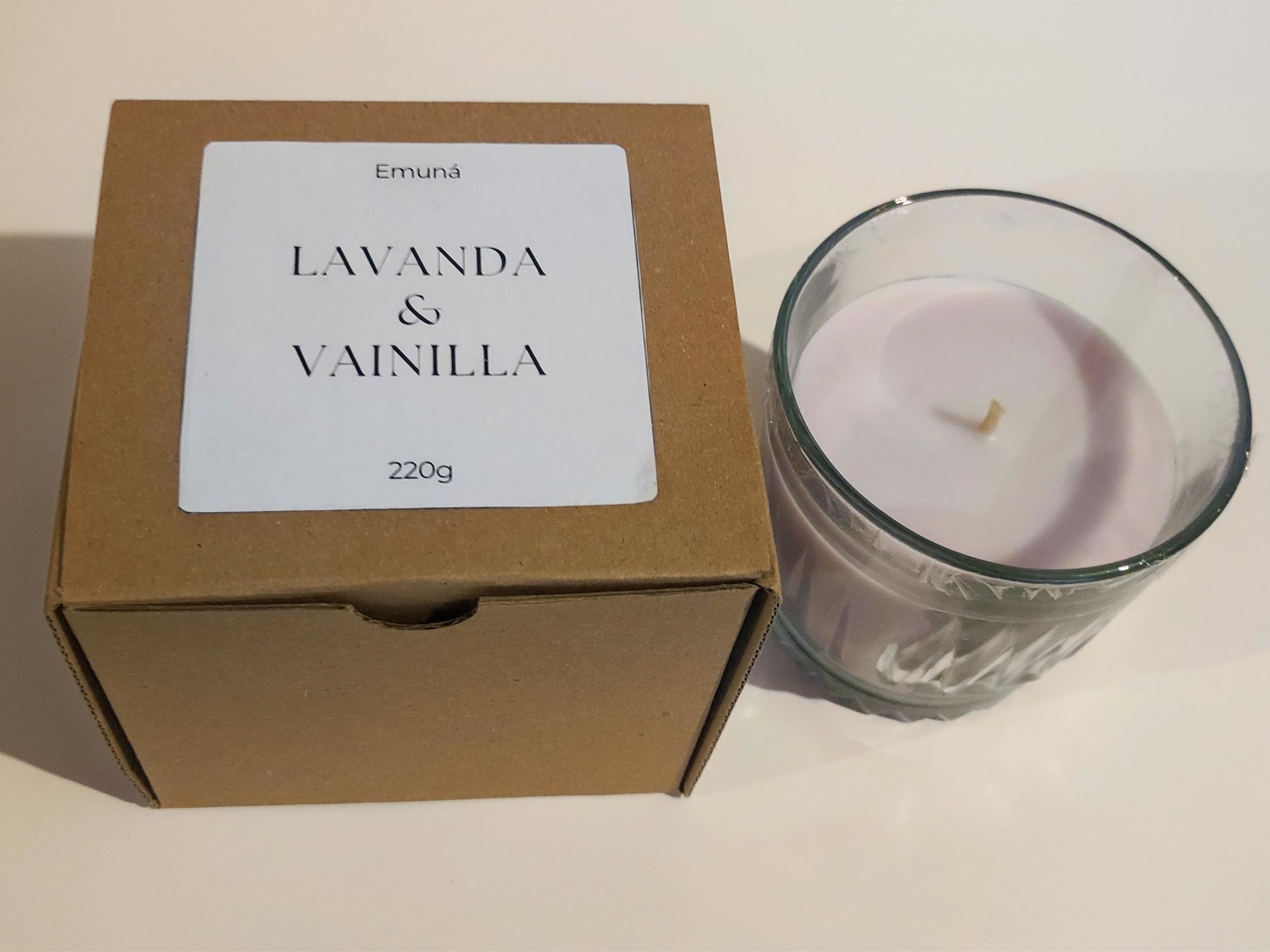 Vela Aromática Lavanda Vainilla