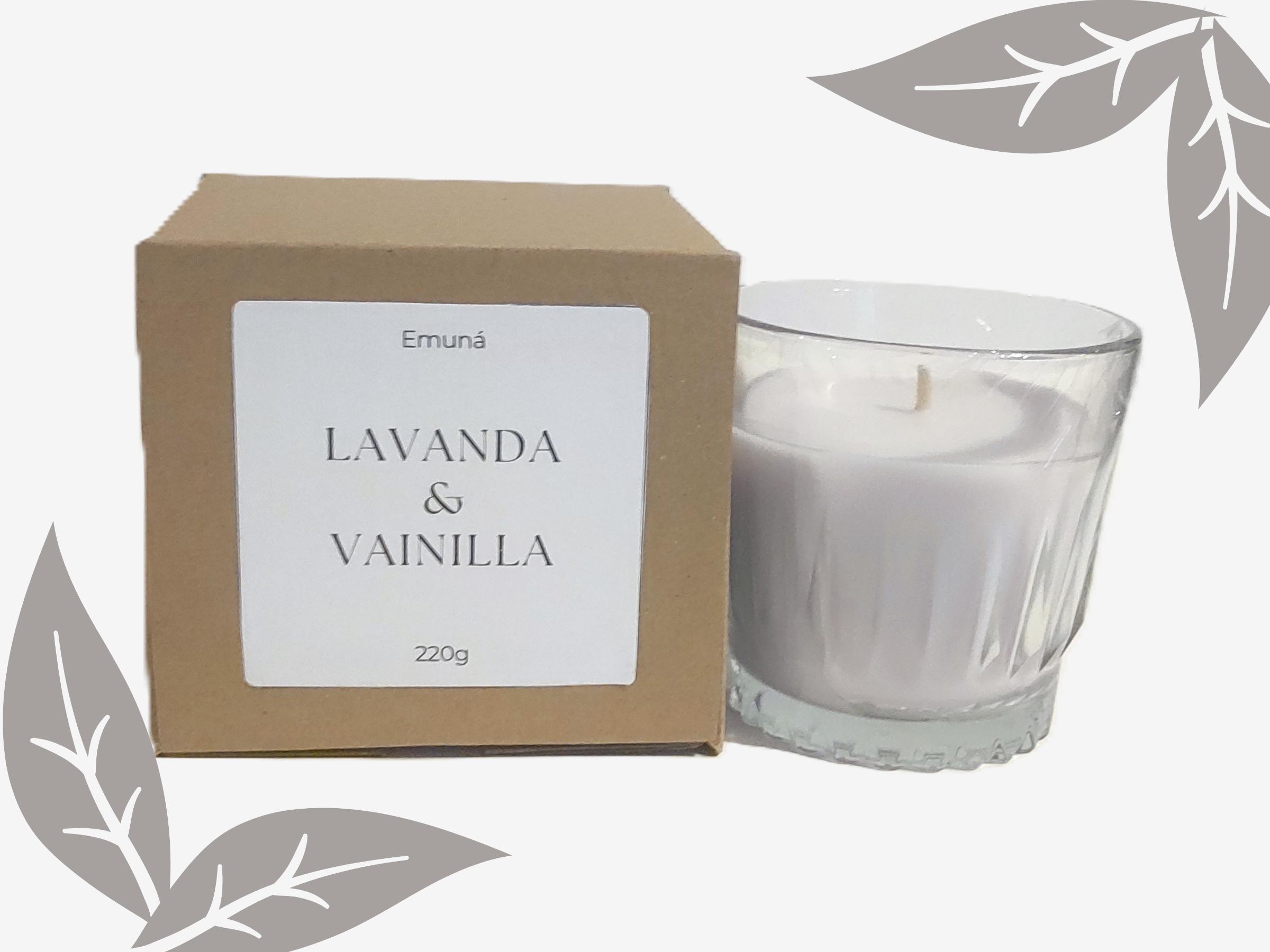 Vela Aromática Lavanda Vainilla
