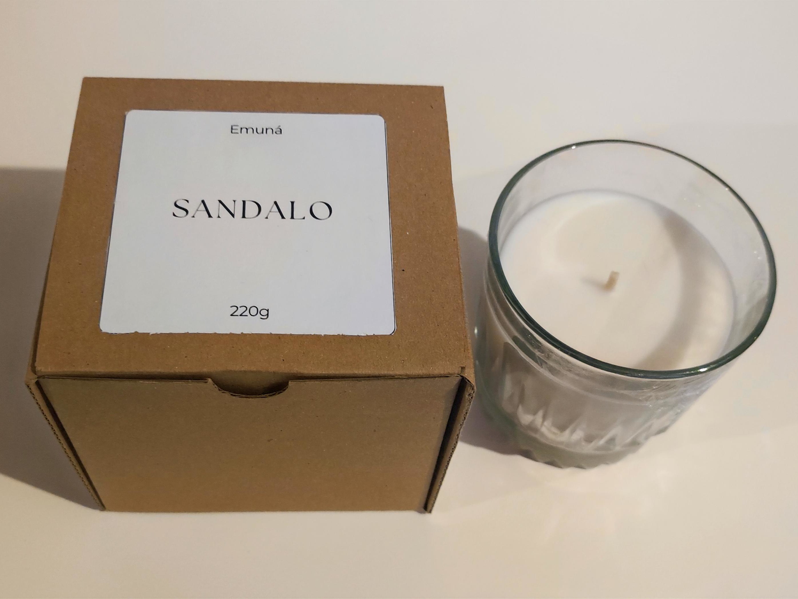 Vela Aromática de Sándalo 